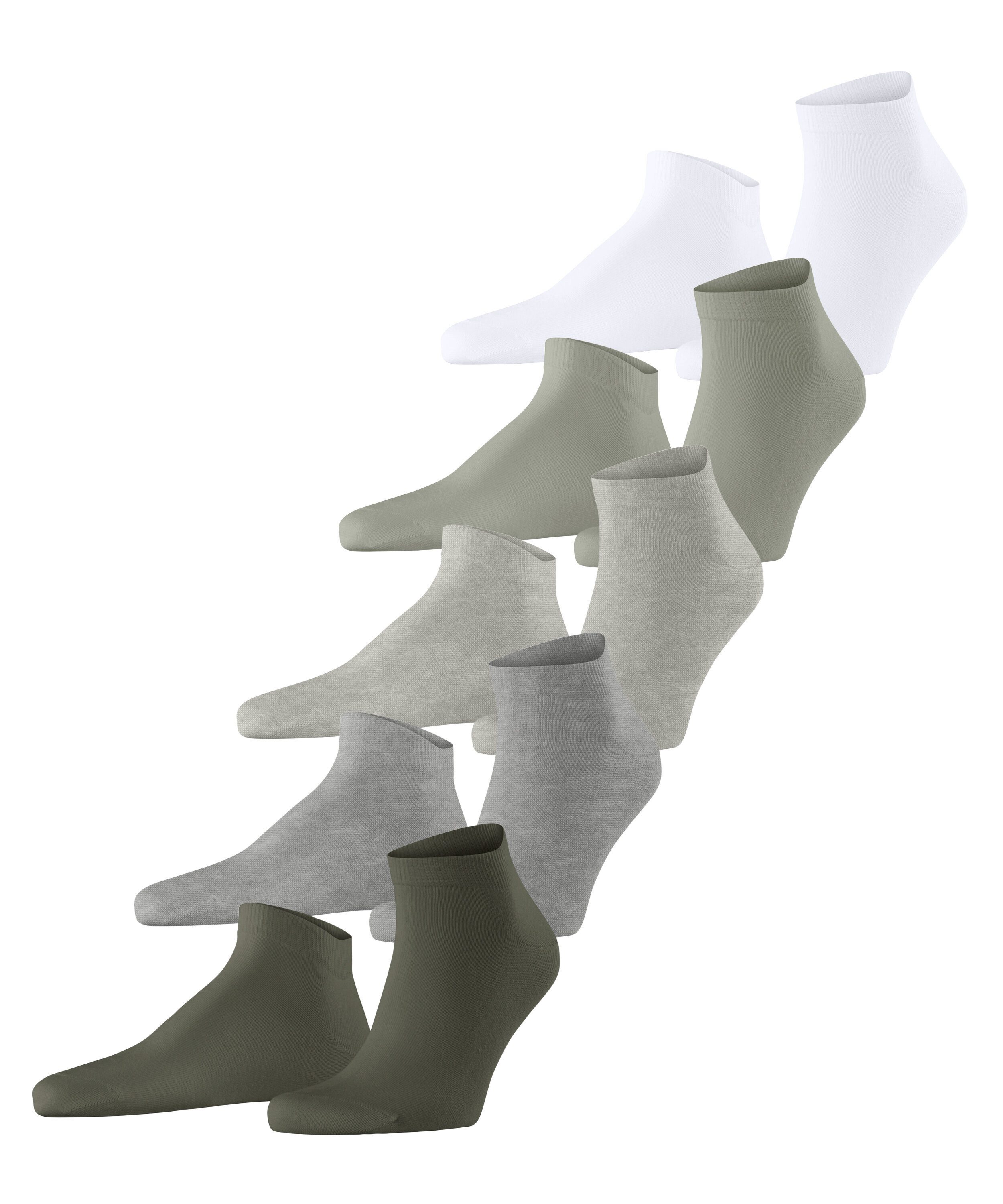 Sneakersocken Solid-Mix 5-Pack