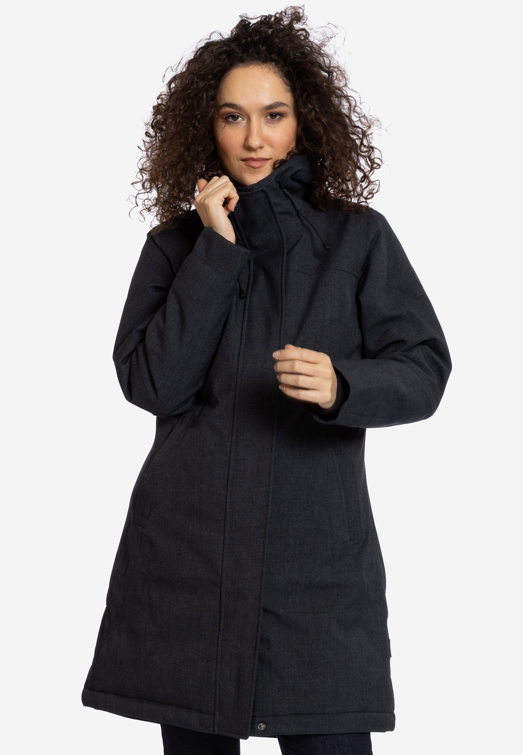 Elkline Winterjacke Apres Ski tailliert geschnitten warm gefüttert und wass günstig online kaufen