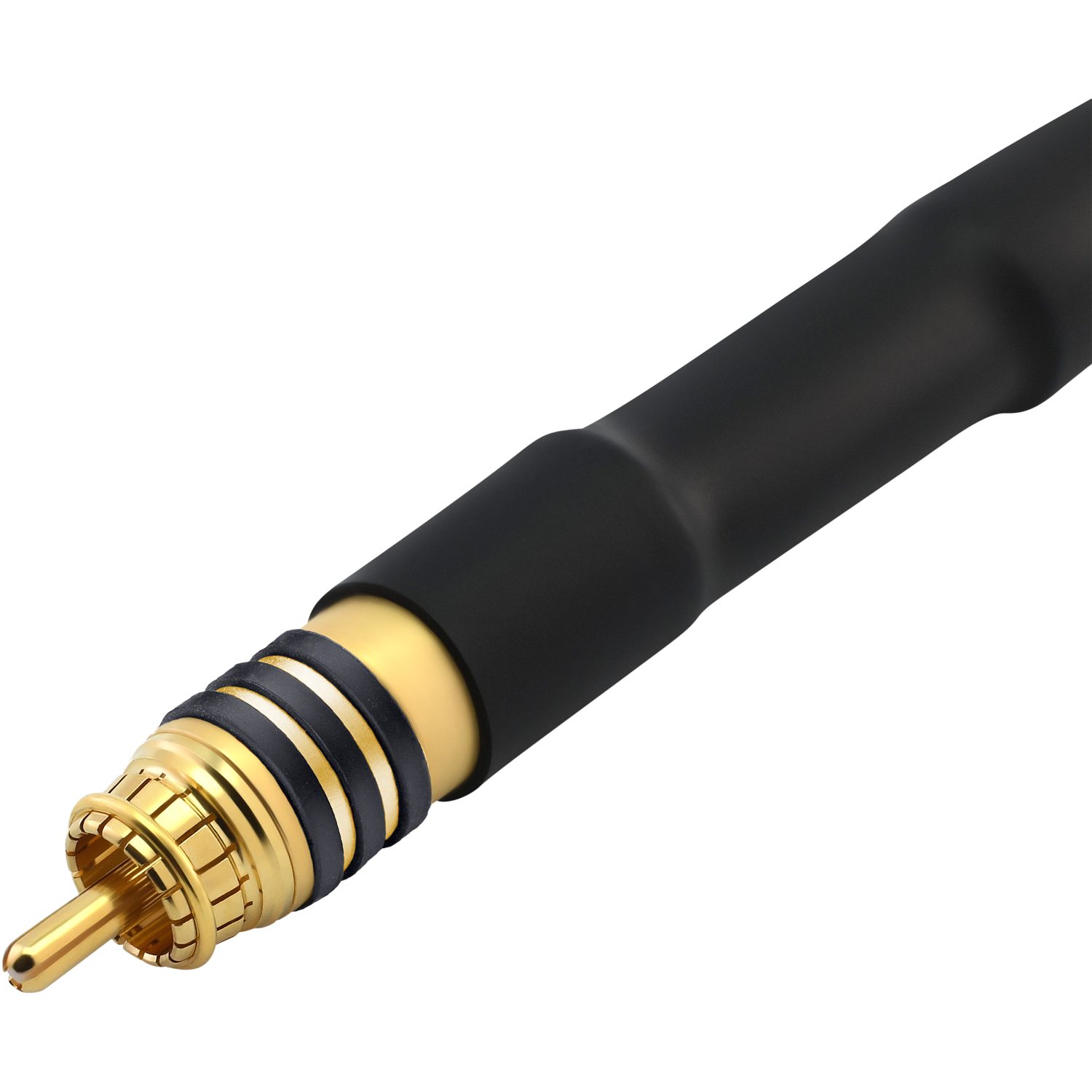 OEHLBACH Series 1 High End symmetrisches NF Audio Cinch Kabel 1 Paar Audio-Kabel, 2 x Cinch, 2 x Cinch (50 cm), Hochwertiges Kupfer, Flexibel