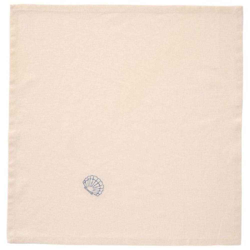 Ib Laursen Serviettenhalter Ib Laursen Stoffserviette Atlantis Muschel (40x40cm)