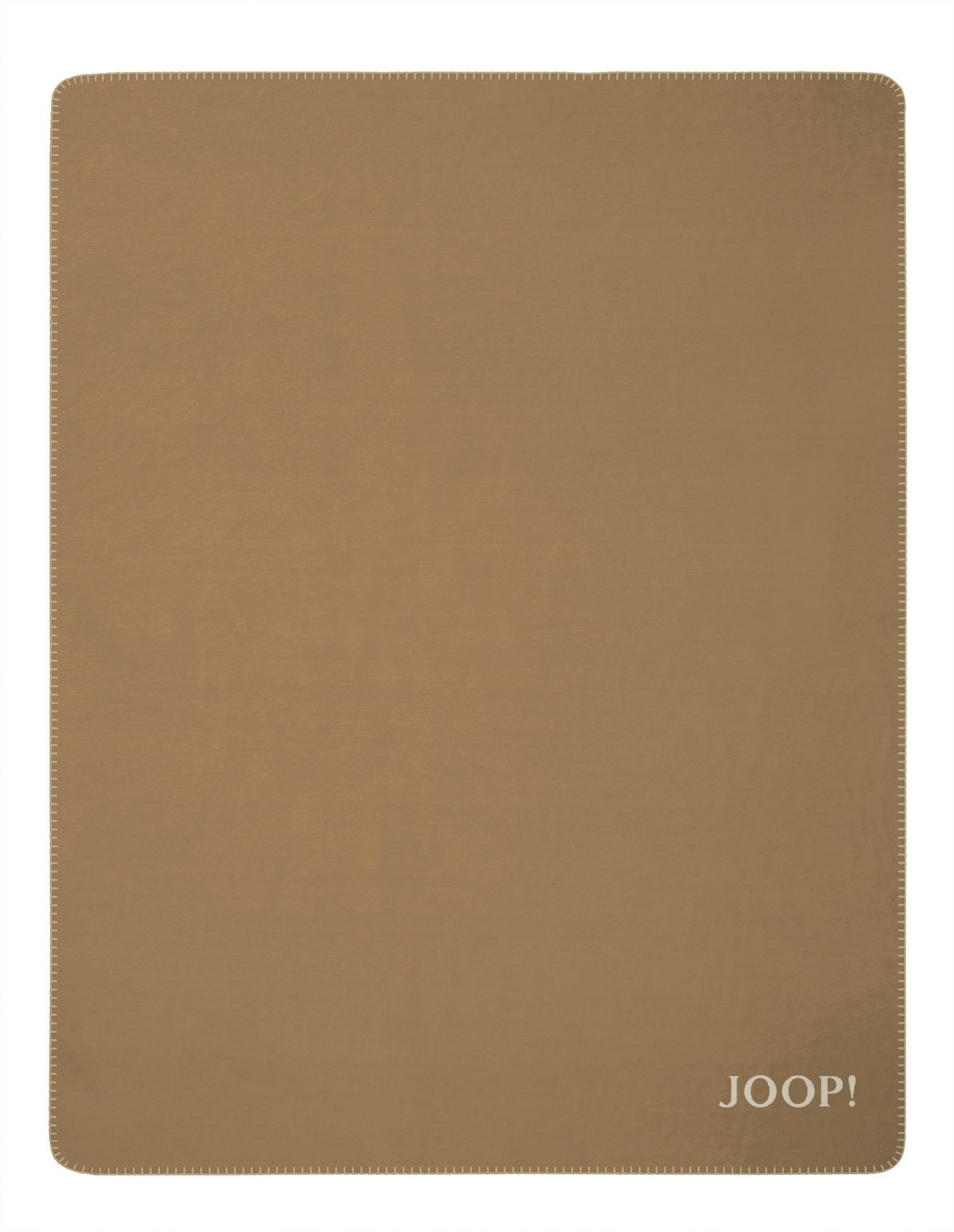 Wohndecke Joop! Wohndecke Kuscheldecke 150x200 cm Doubleface uni cashew-mac günstig online kaufen