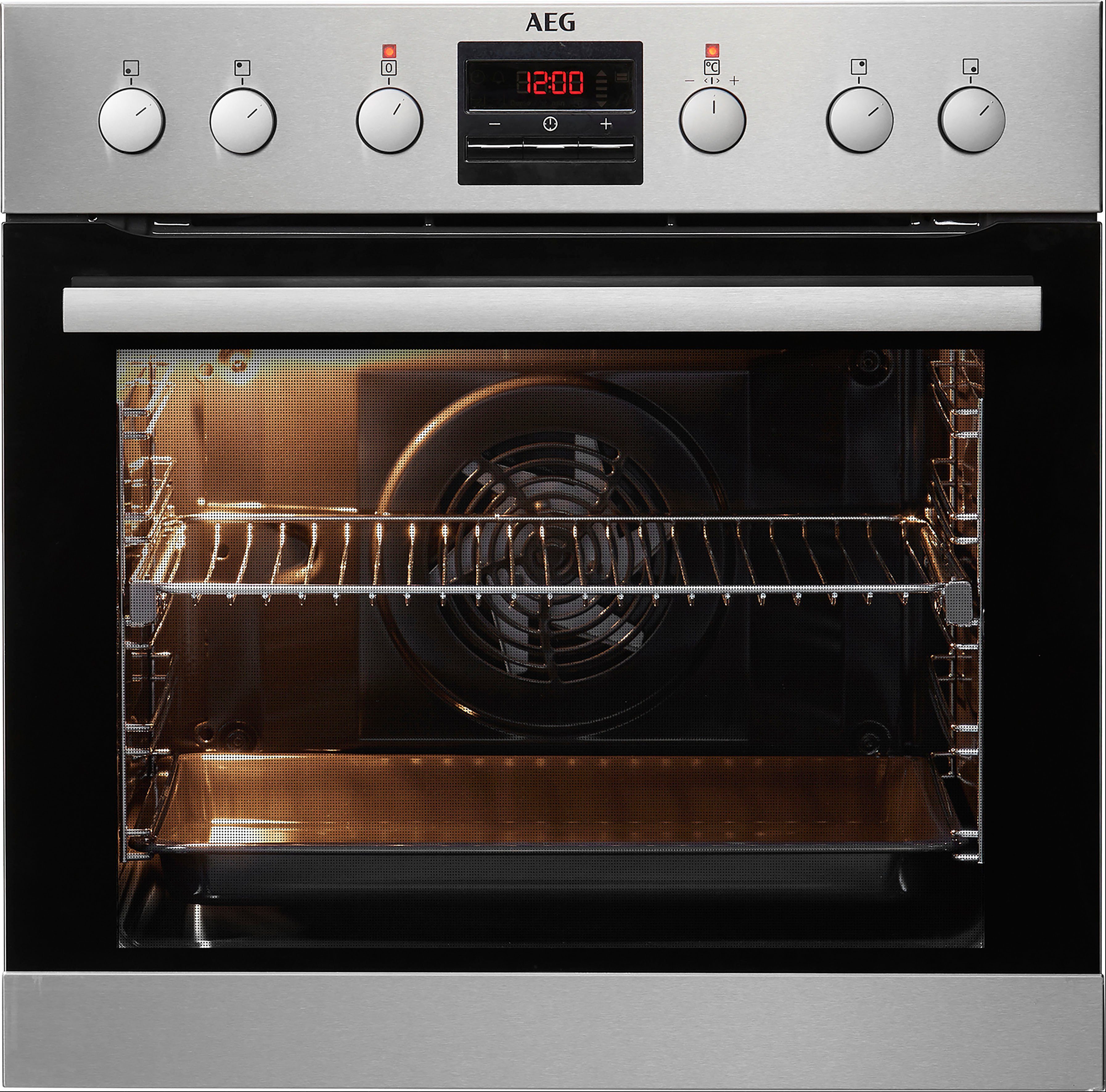 Image of AEG Elektro-Herd-Set EPS33102ZM 949 723 900, mit Backauszug, Pyrolyse-Selbstreinigung