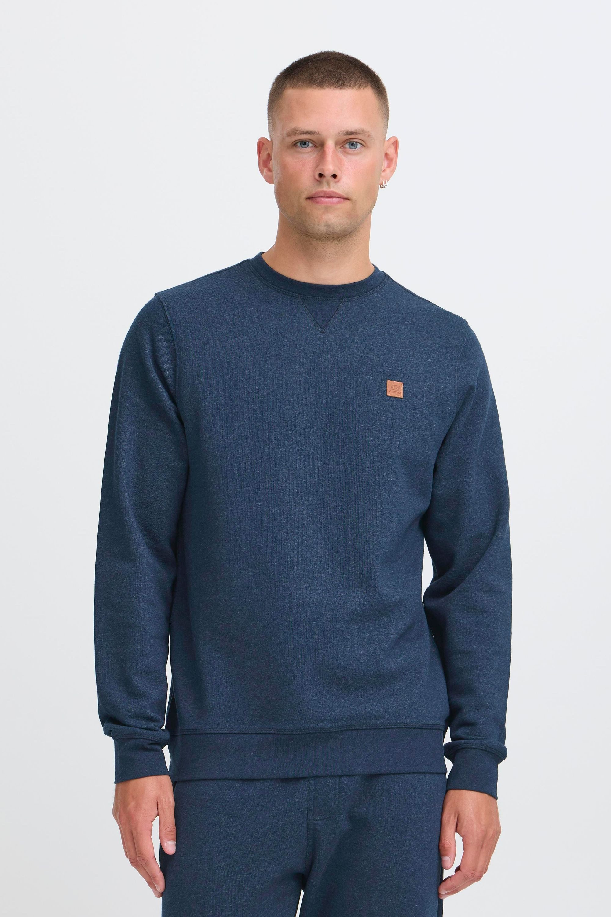 Blend Rundhalspullover BHPova Klassischer Sweatpullover mit günstig online kaufen