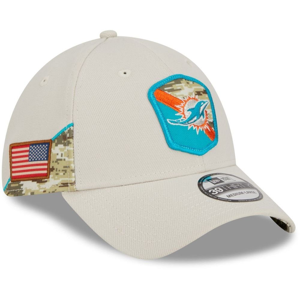 New Era Baseball Cap NFL MIAMI DOLPHINS STS 2023 Sideline 39THIRTY Stretch Fit Cap