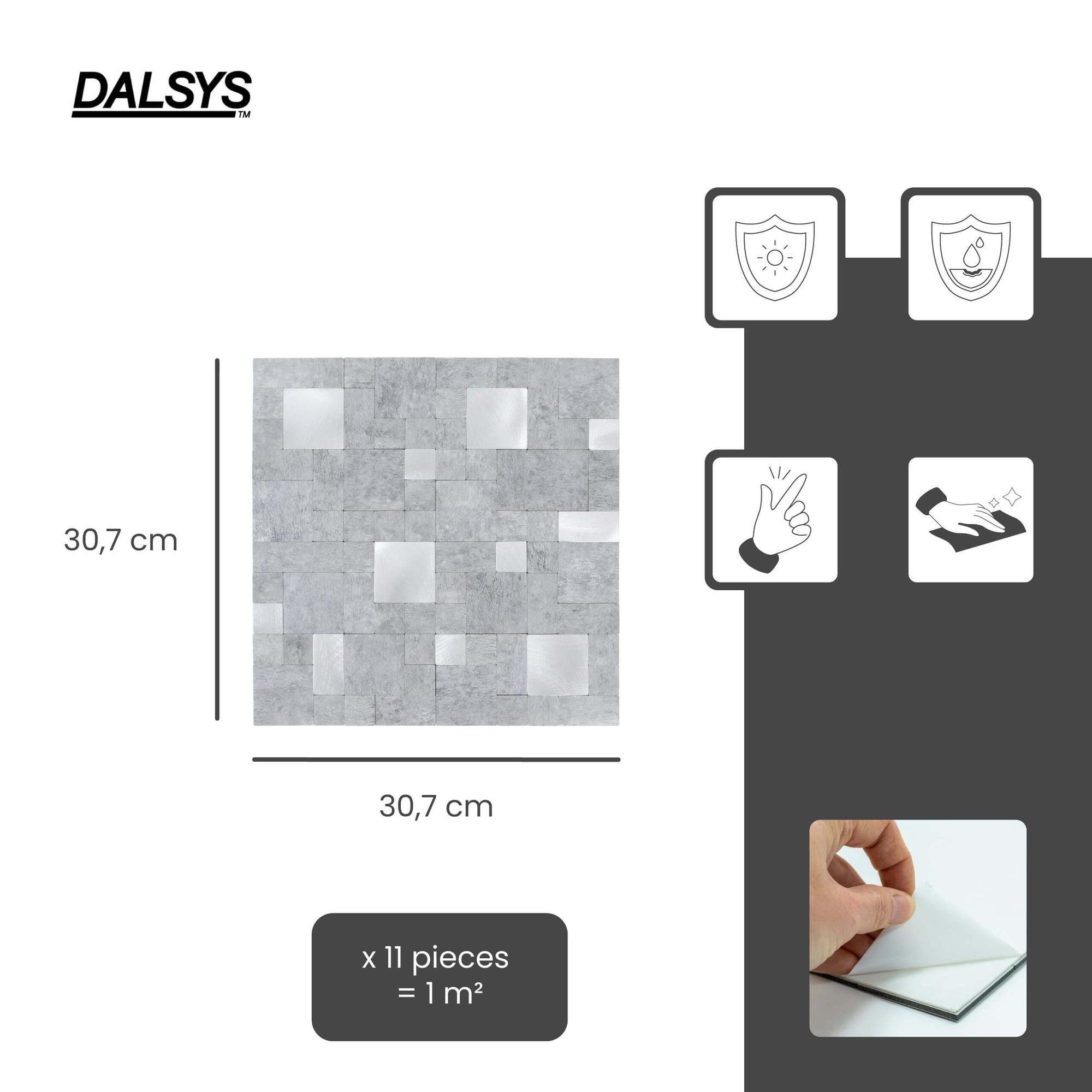 Dalsys Wandpaneel 1m² 11 Stück selbstklebend, günstig online kaufen