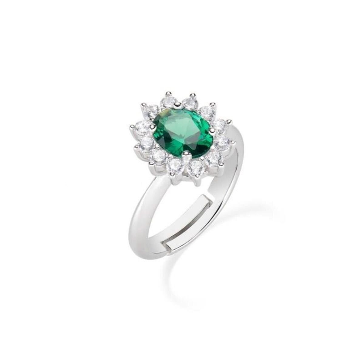 Amen Silberring Schöner Ring aus Sterlingsilber mit Zirkonia Lady ANLDGBBVE