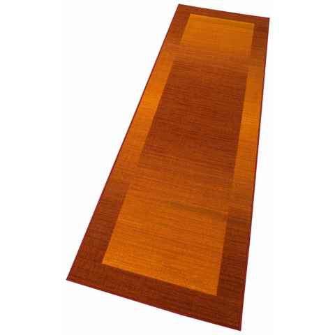 Läufer Gabbeh Ideal, THEKO, rechteckig, Höhe: 6 mm, Teppich-Läufer, moderner Farbverlauf, mit Bordüre, ideal im Flur