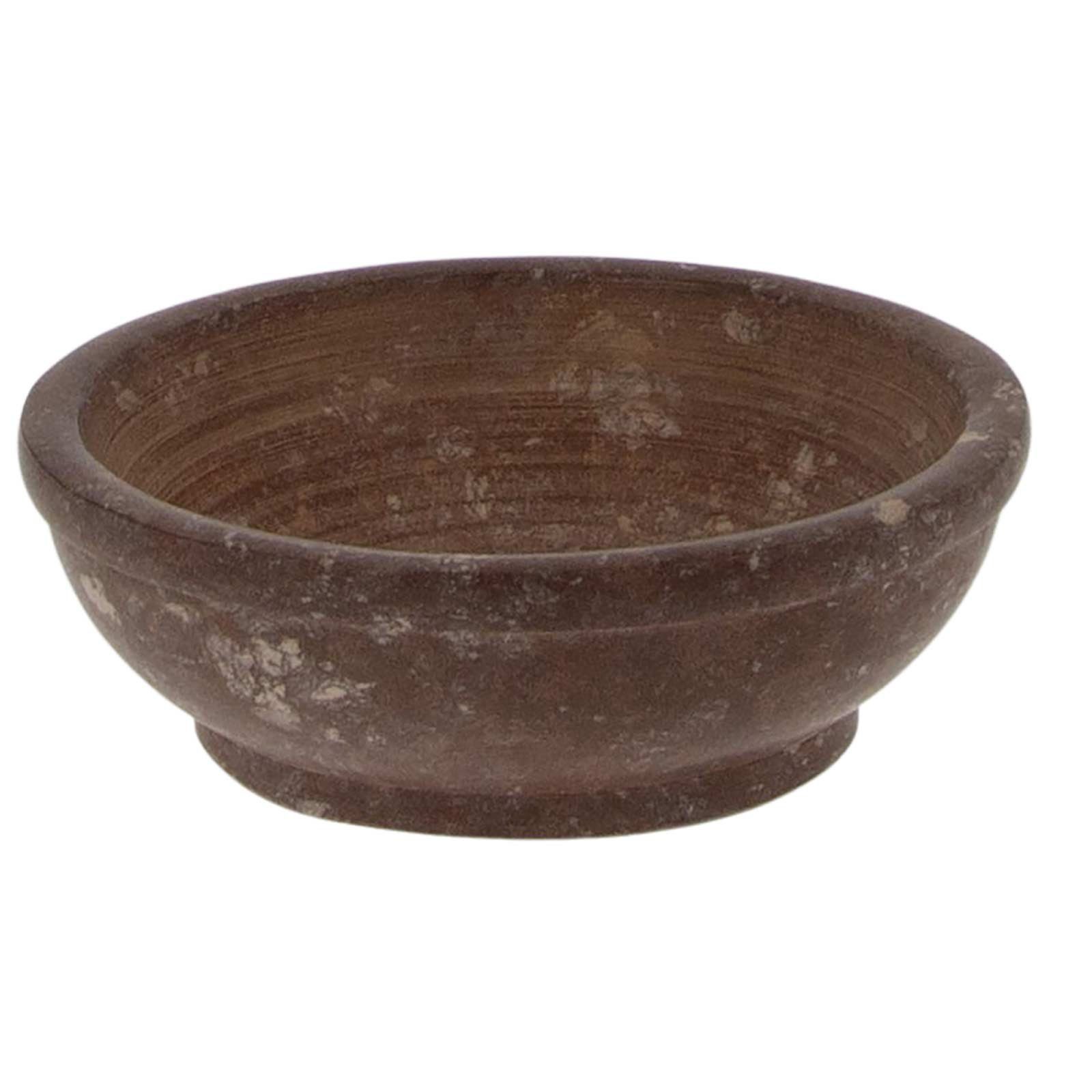 KUNST UND MAGIE Räucherschale Räucherschale Potpuri Schale Räuchergefäß Steinschale Speckstein 8cm