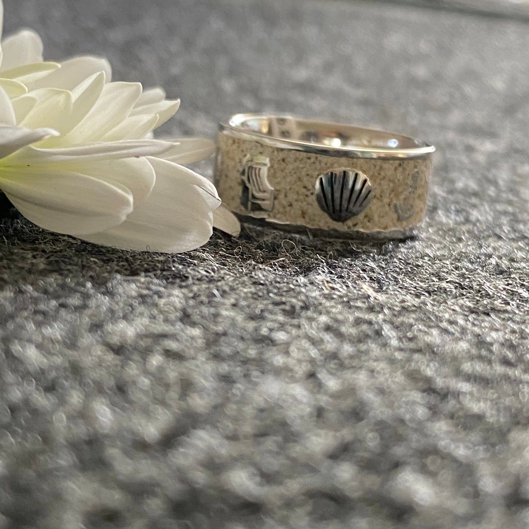 DUR Fingerring DUR Schmuck: Strandring "Ostsee" der Ostseering mit Strandsa günstig online kaufen