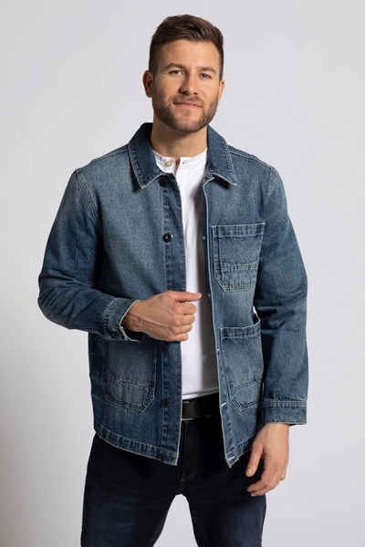 JP1880 Funktionsjacke Jeansjacke Workerstyle große Taschen