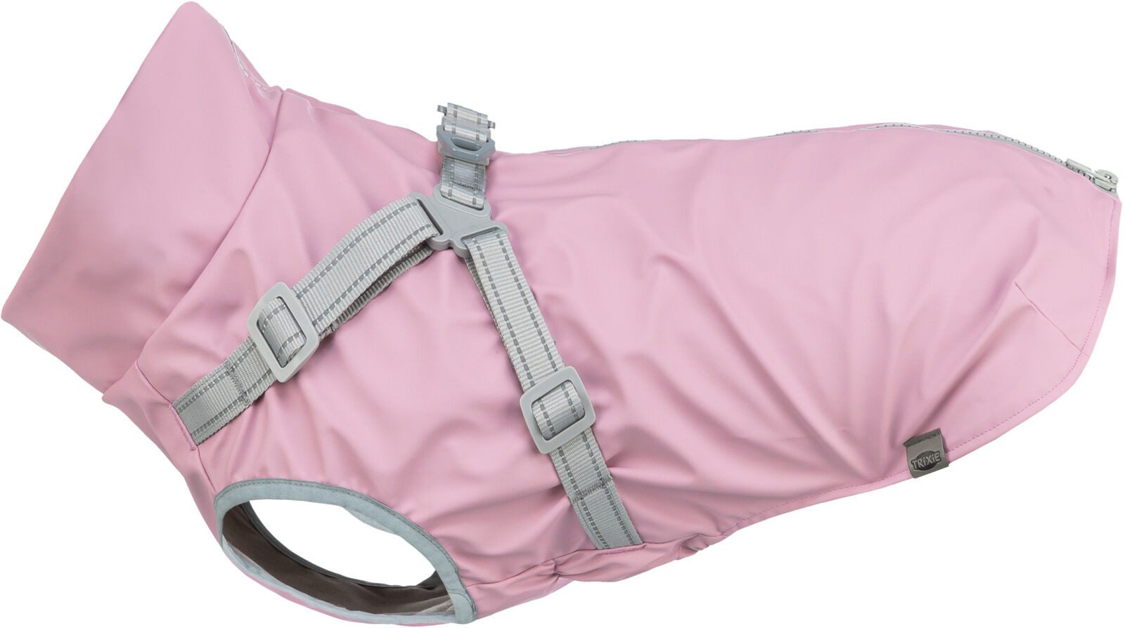 TRIXIE Hundemantel Geschirr-Mantel Pontis Rain - rosa