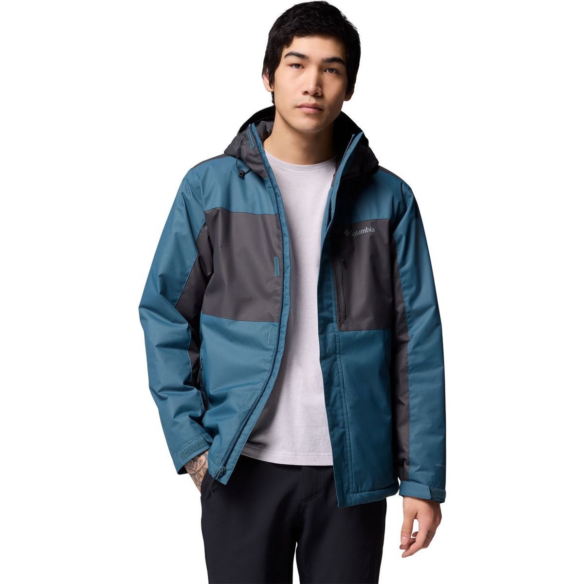 Columbia Steppjacke Men's Tipton Peak III Waterproof Insulated Hooded Jacket Wasserdichte und atmungsaktive Herrenjacke mit wärmespeicherndem