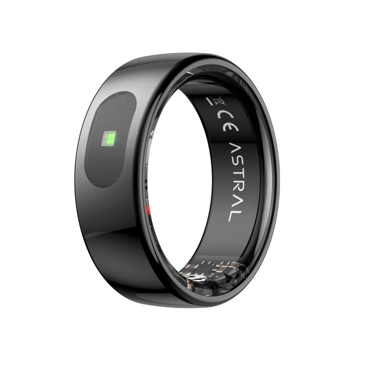 Forever Smart Ring ASTRAL SR-100 (Einzelartikel, Smart Ring mit Ladeetui), 5 ATM, bis 7 Tage Akku, Schlaf-, Puls-, HRV- und Gestentracking