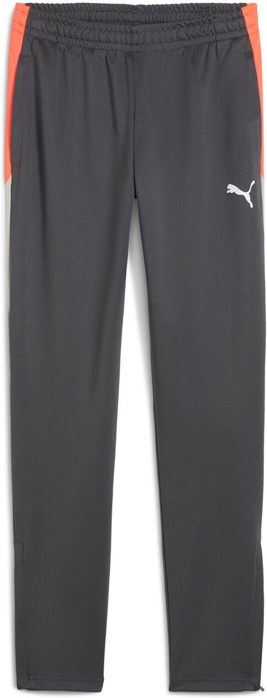 PUMA Trainingstights IndividualLIGA Training Pants Jr SHADOW GRAY-PUMA WHITE-GLOWING RED