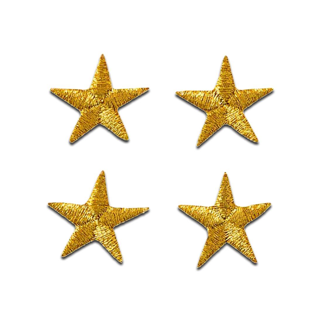 Mono-Quick Пластырь Bügelbild, Aufbügler, Applikationen, Patches, Flicken, zum aufbügeln, Polyester, Set Stern - Größe: 6,6 x 7,2 cm