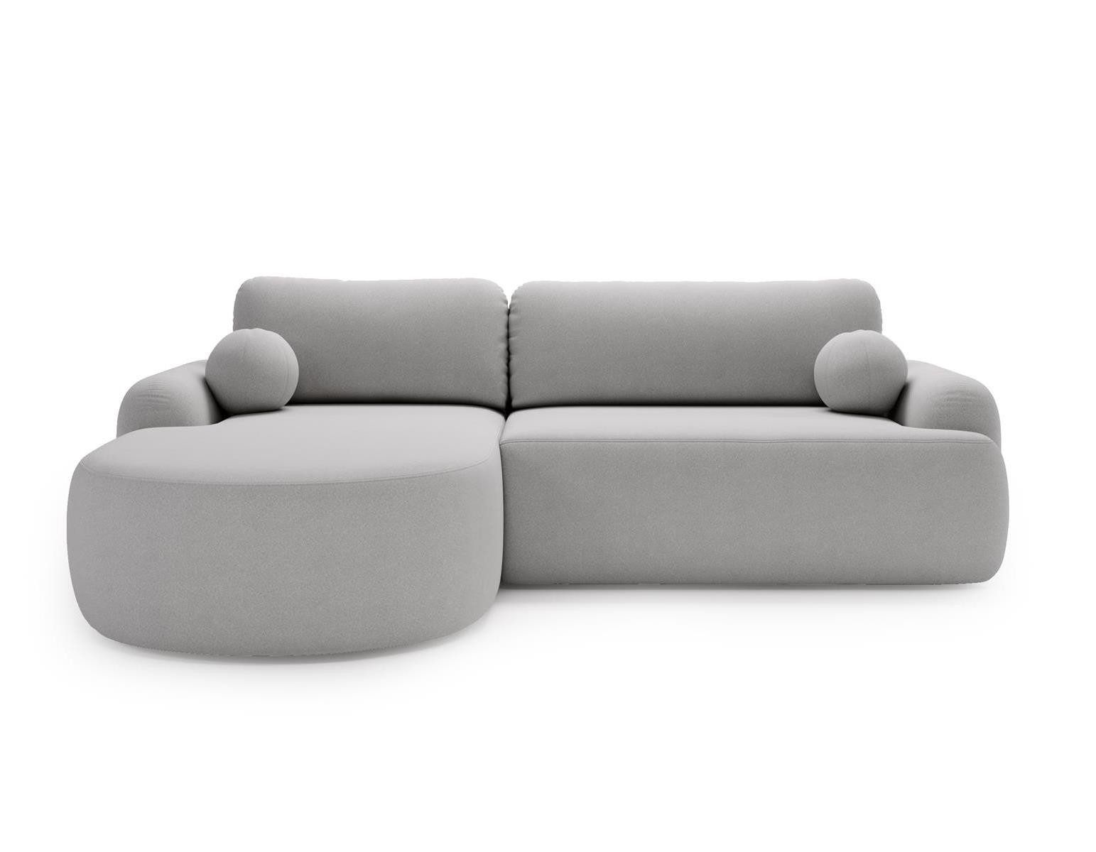 Compleo Ecksofa boucle mit breiter Ottomane günstig online kaufen