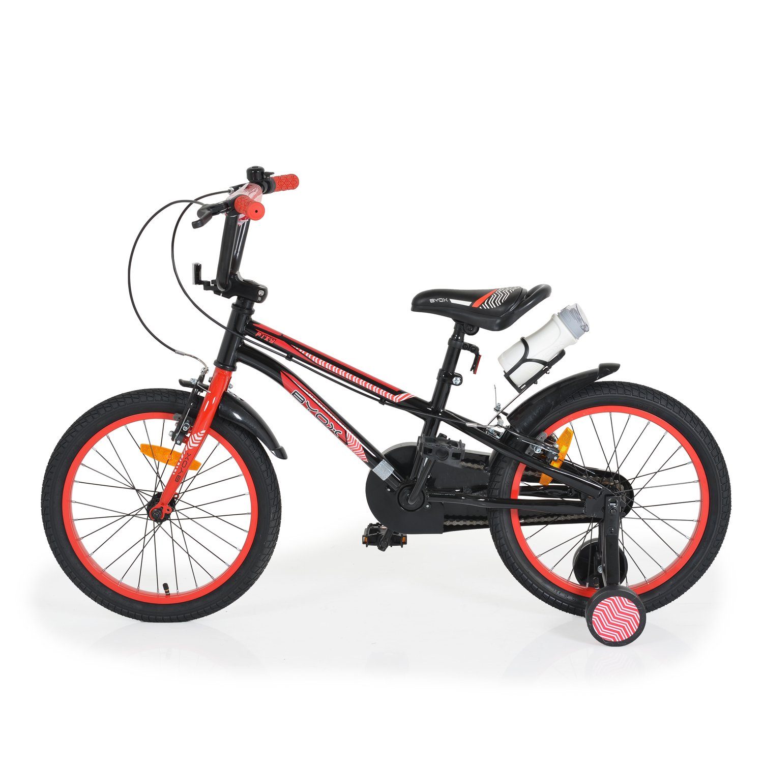 Byox Kinderfahrrad Kinderfahrrad 18 Zoll keine rot Pixi, Gang, 1 Gang 1