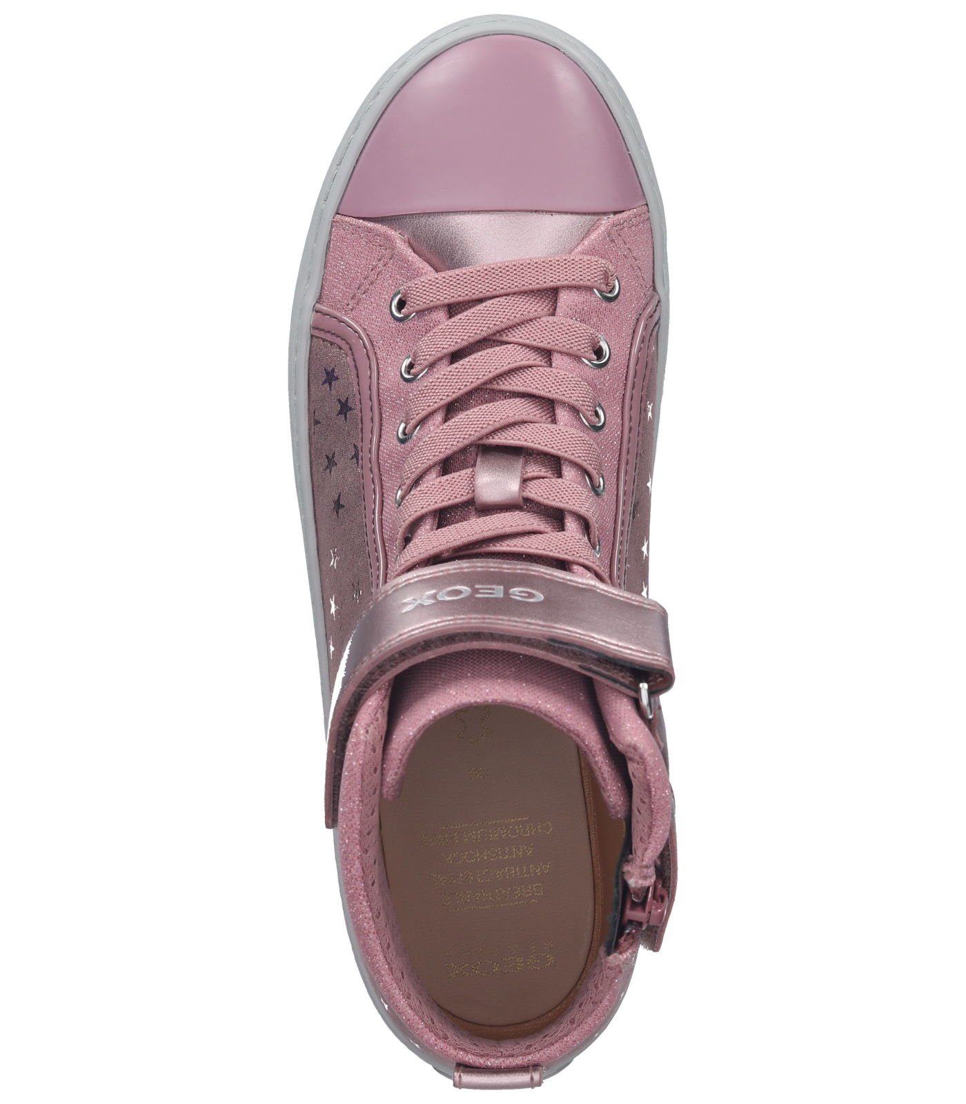 Lederimitat Sneaker Pink Sneaker Geox