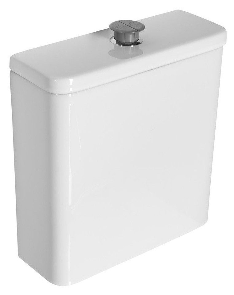 Sapho Spülkasten MEDIC Keramik-Spülkasten für Kombi-WC, Weiß, Sapho-MC102-112