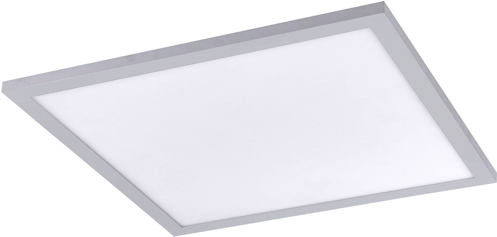 Leuchten Direkt LED Panel FLAT, LED fest integriert, Warmweiß, LED Deckenleuchte, LED Deckenlampe