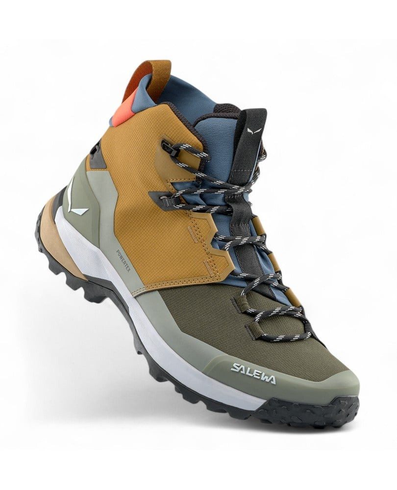 Puez 2 Mid PTX (Trekking, wasserdicht) gold/grün Herren Wanderschuh