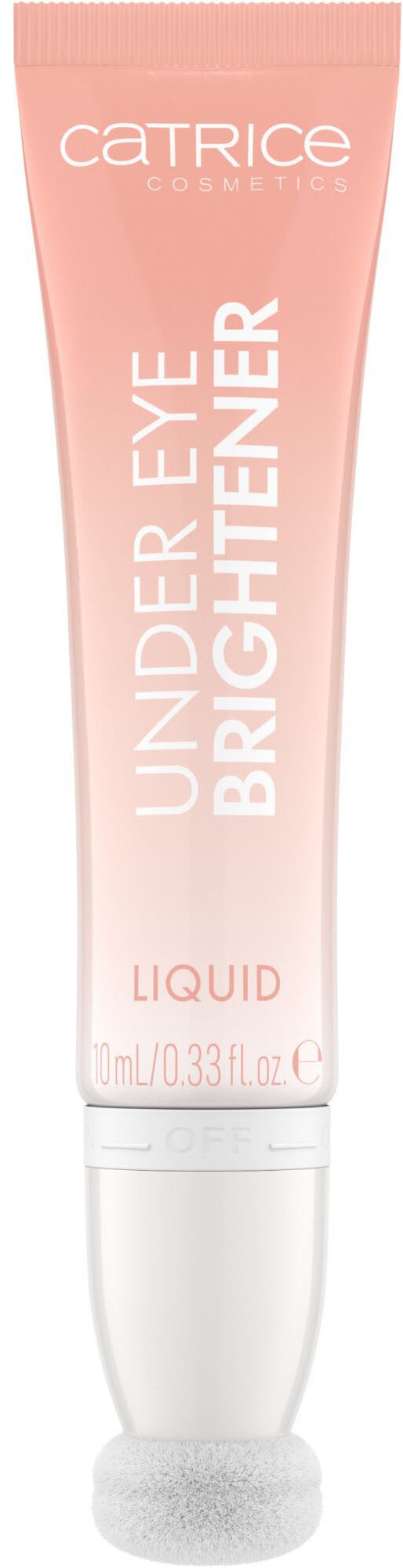 Catrice Augenpflege-Set Under Eye Brightener Liquid, 3-tlg., Roséton, aufhellend, leicht, glattes Finish