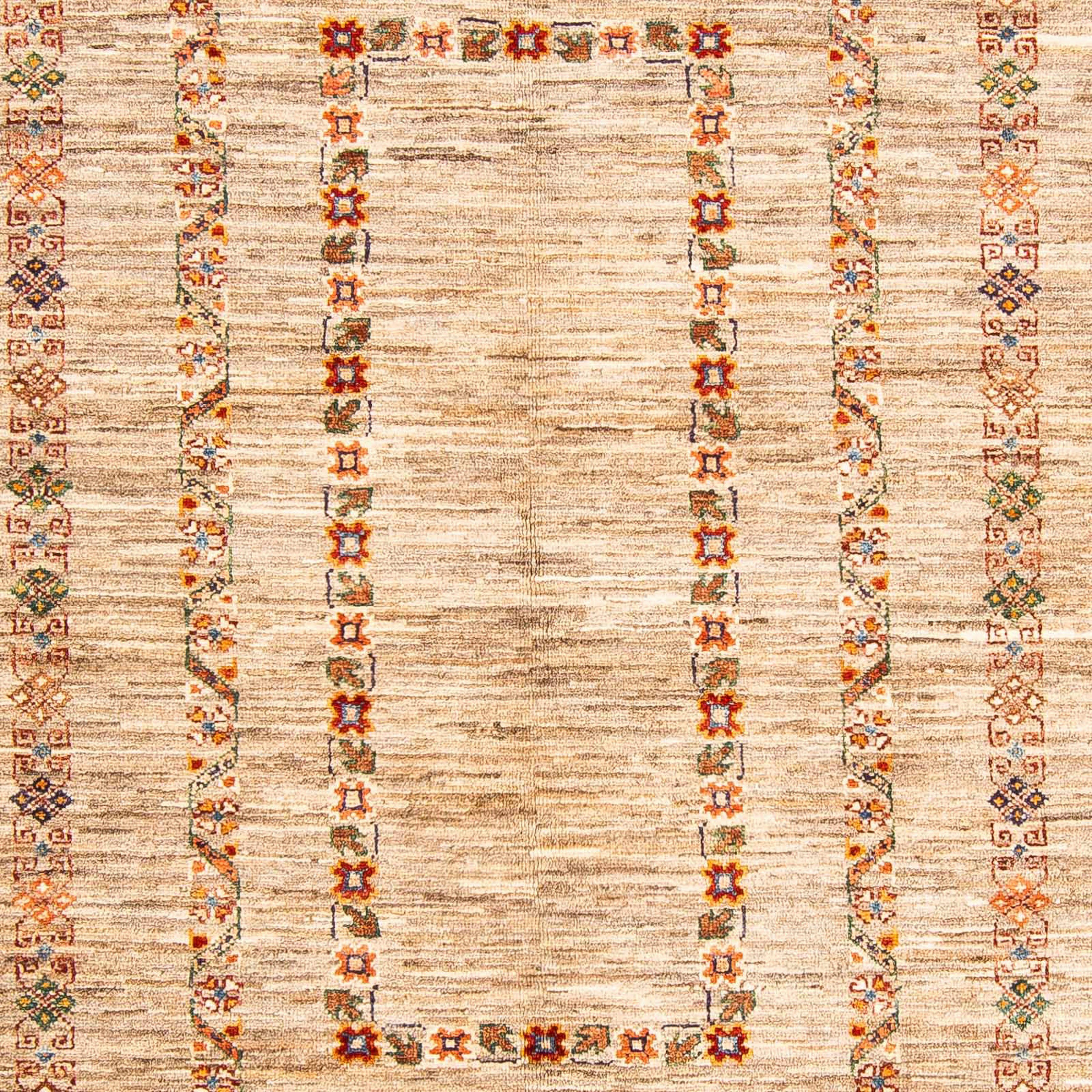 75 - - mm, Orientteppich morgenland, Täbriz 7 rechteckig, x 117 beige, mit Royal - Einzelstück - Höhe: cm Perser Zertifikat Wohnzimmer, Handgeknüpft,