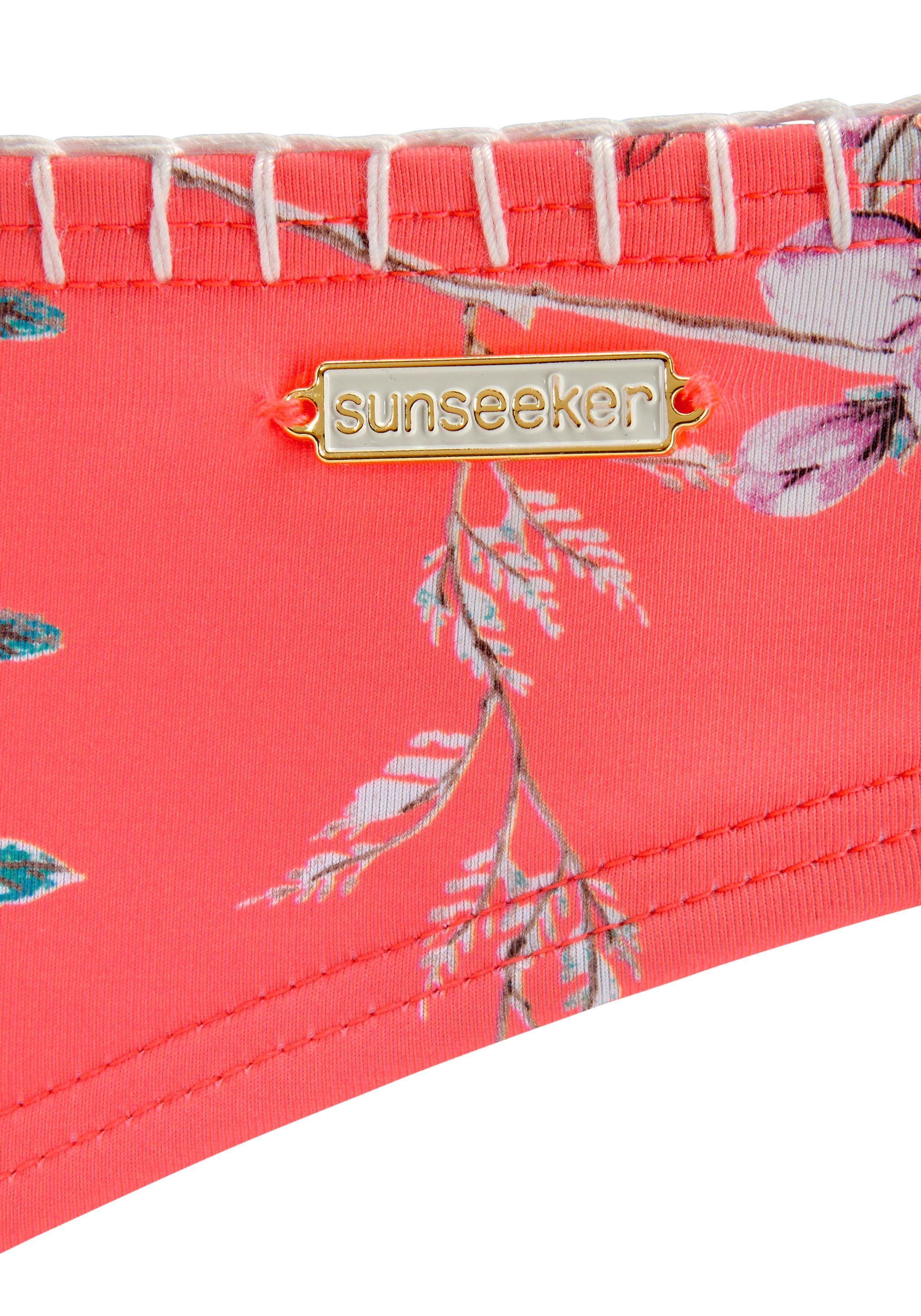 Sunseeker Bikini-Hose Ditsy mit Häkelkante