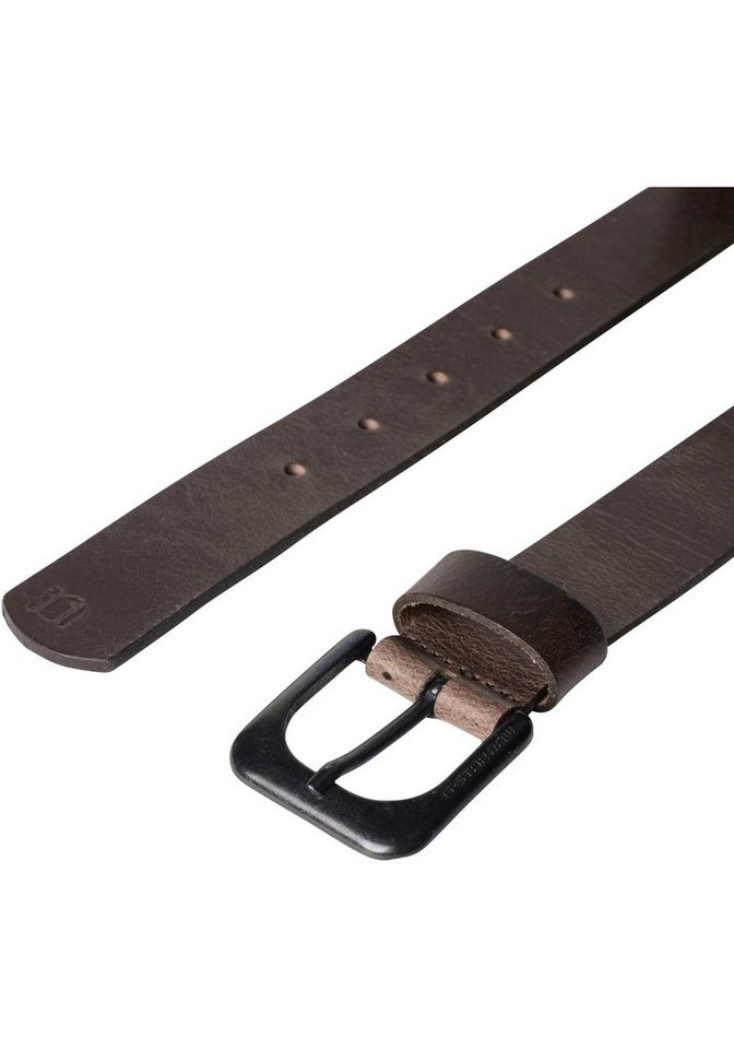 G-Star RAW Ledergürtel Zed Belt Üppige Narbenstruktur