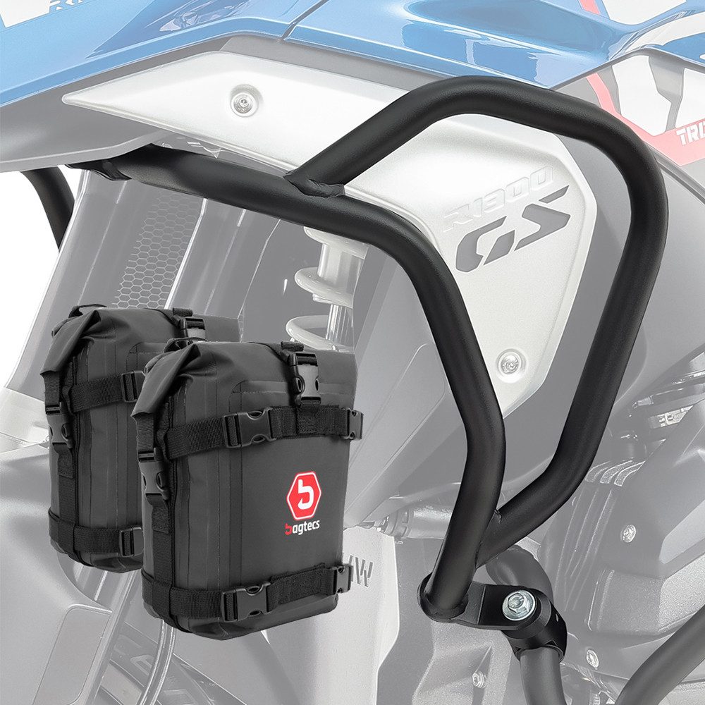 Motoguard Motor-Schutzhülle Set Sturzbügel oben + Taschen für BMW R 1300 GS 23-26 HG43 schwarz