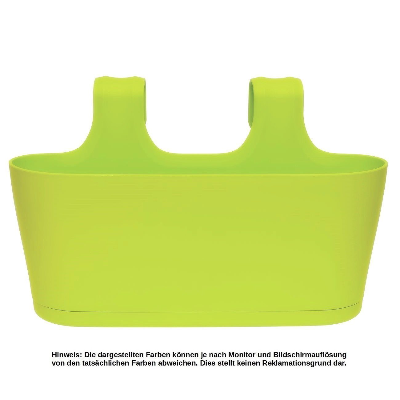 Engelland Blumenkasten Blumentopf zum Hängen (Vorteils-Set, 1 St., Fassungsvermögen je Topf 5,5 Liter), UV-Beständig, Frostbeständig, Wasserauffangschalen