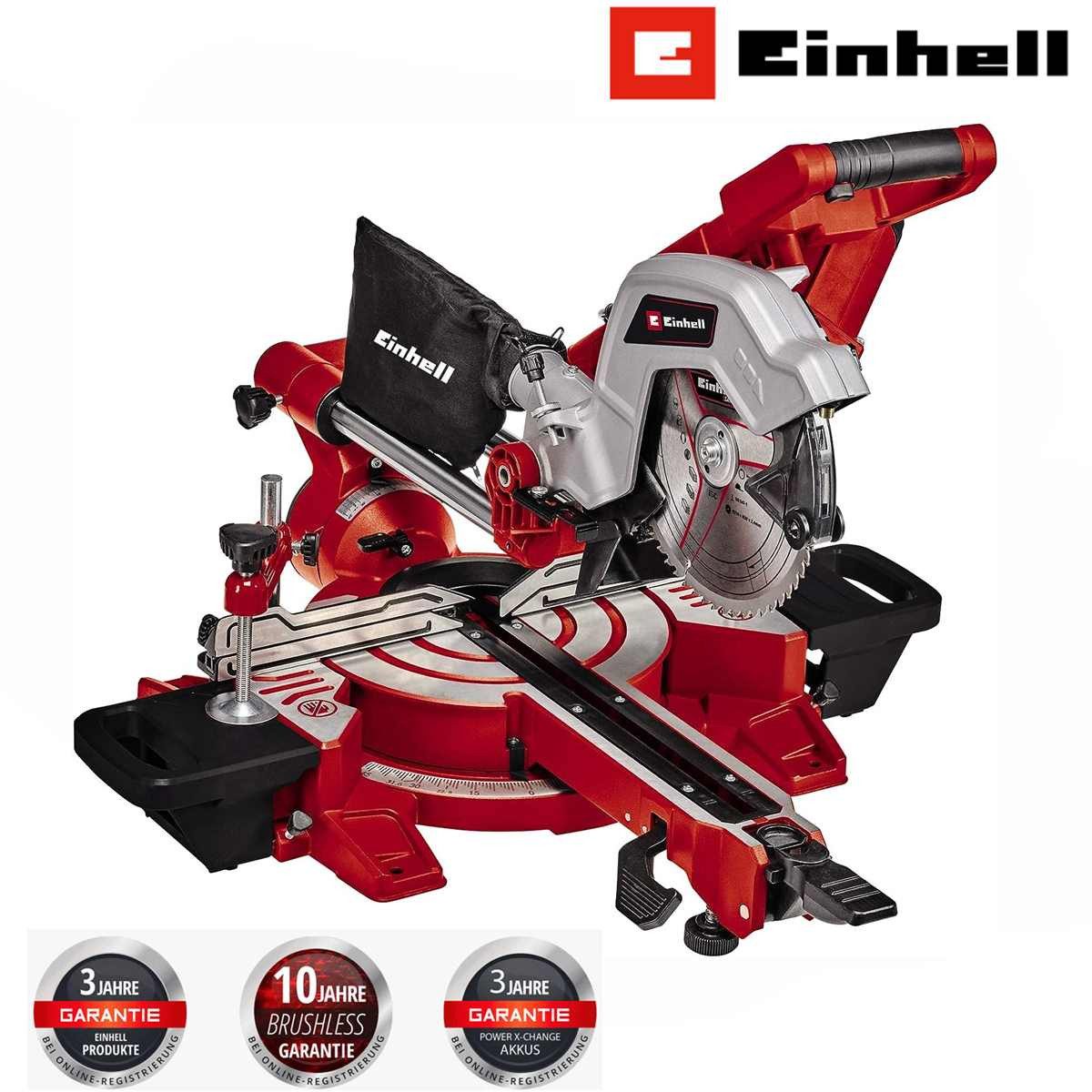 Einhell Zug-, Kapp- und Gehrungssäge Zug-Kapp-Gehrungssäge TE-SM 216 Dual 1 günstig online kaufen