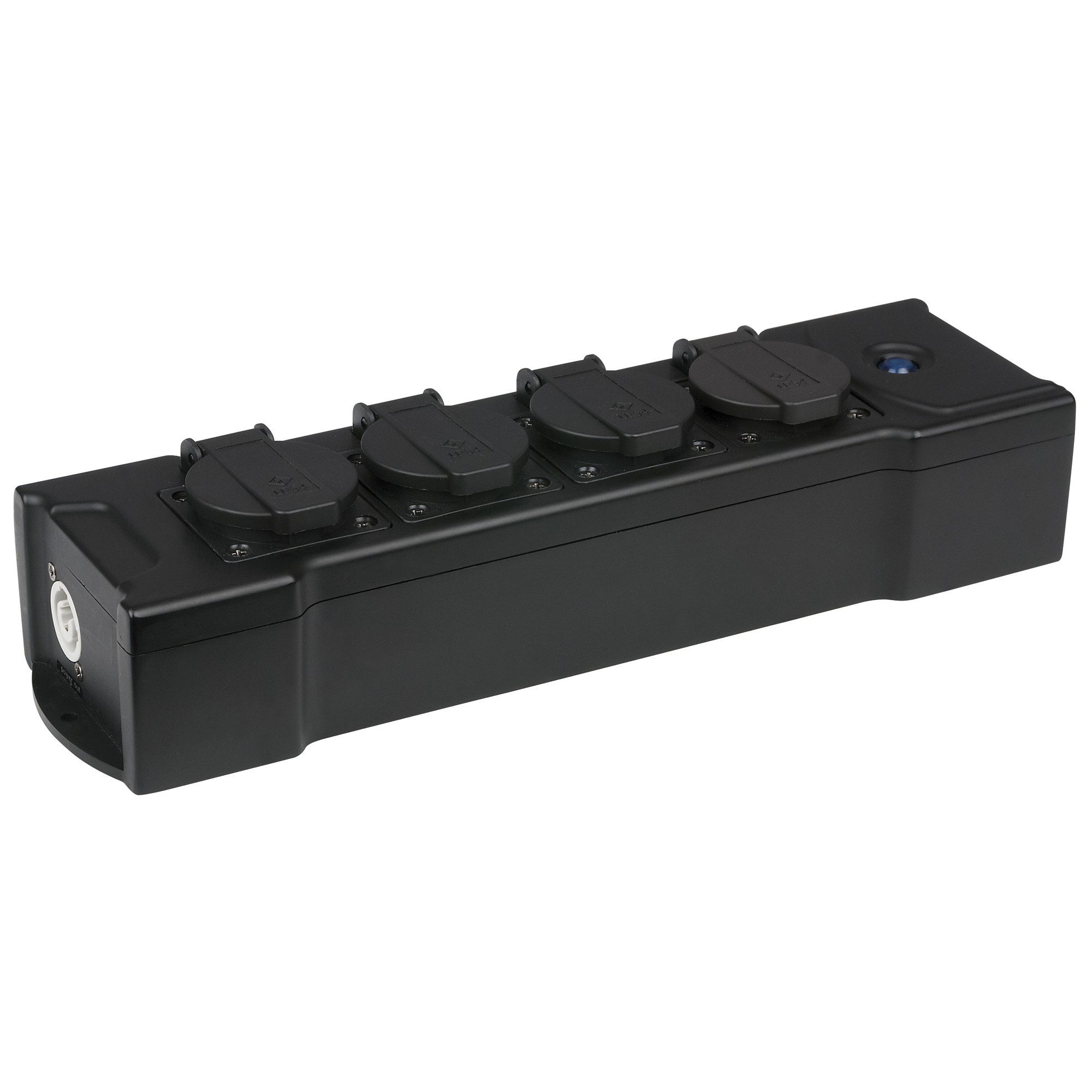 Showgear Stromverteiler Showgear PowerBOX 4 Pro Power In - 2x Pro Power Out