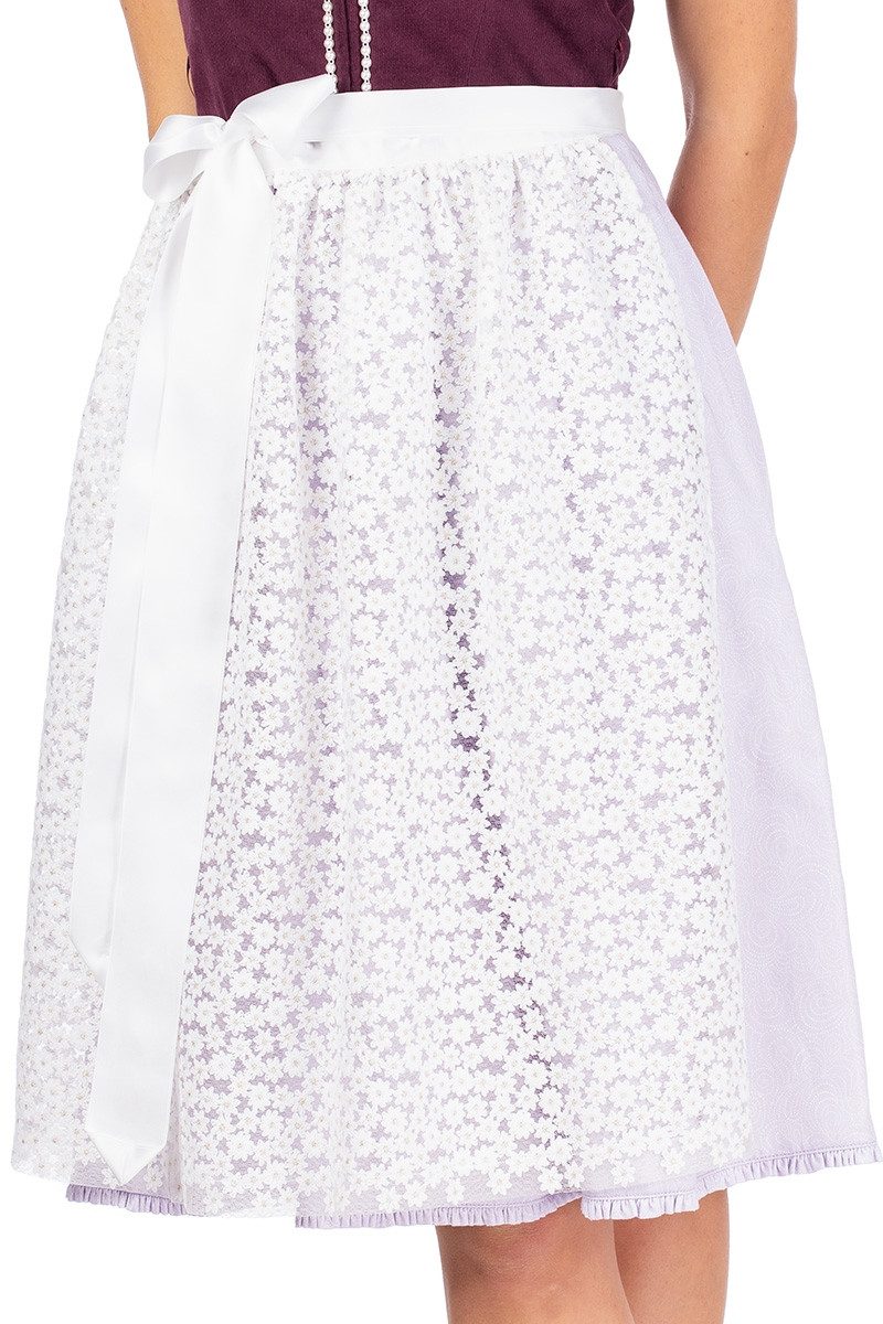 Alpenfee Tracht Dirndl Cord Dirndl 2tlg. - ELINA - malve