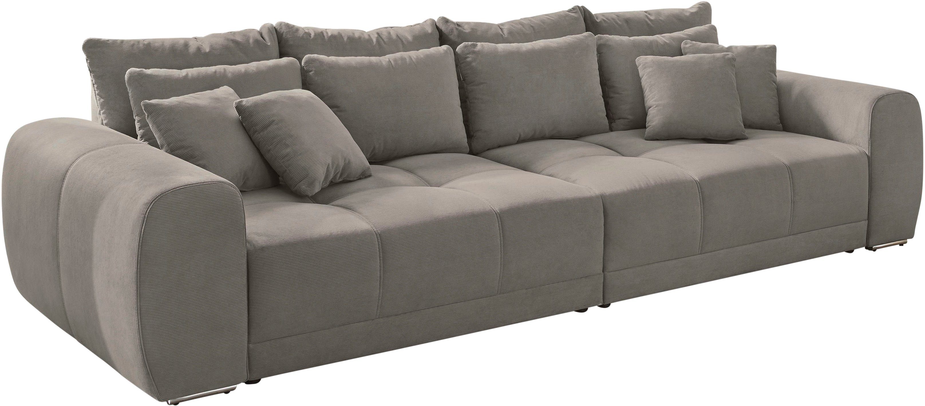 Jockenhöfer Gruppe Big-Sofa Moldau XXL, B: 306 cm, Mega-Sofa, mit 4 Zierkis günstig online kaufen