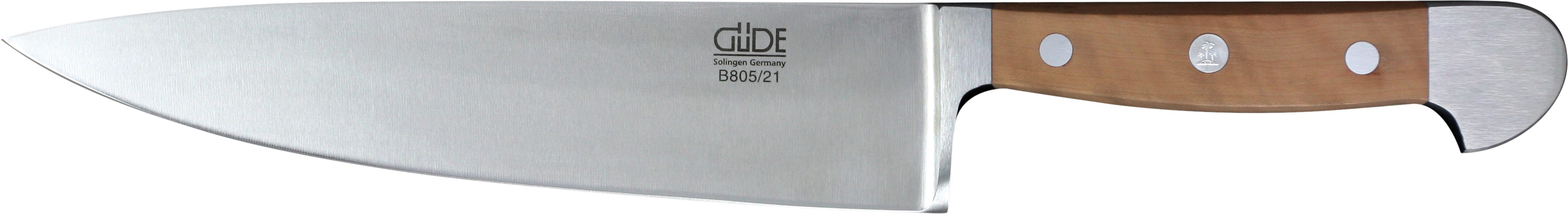 Güde Messer Solingen Kochmesser Güde Alpha Kochmesser 21cm, Birnenholz