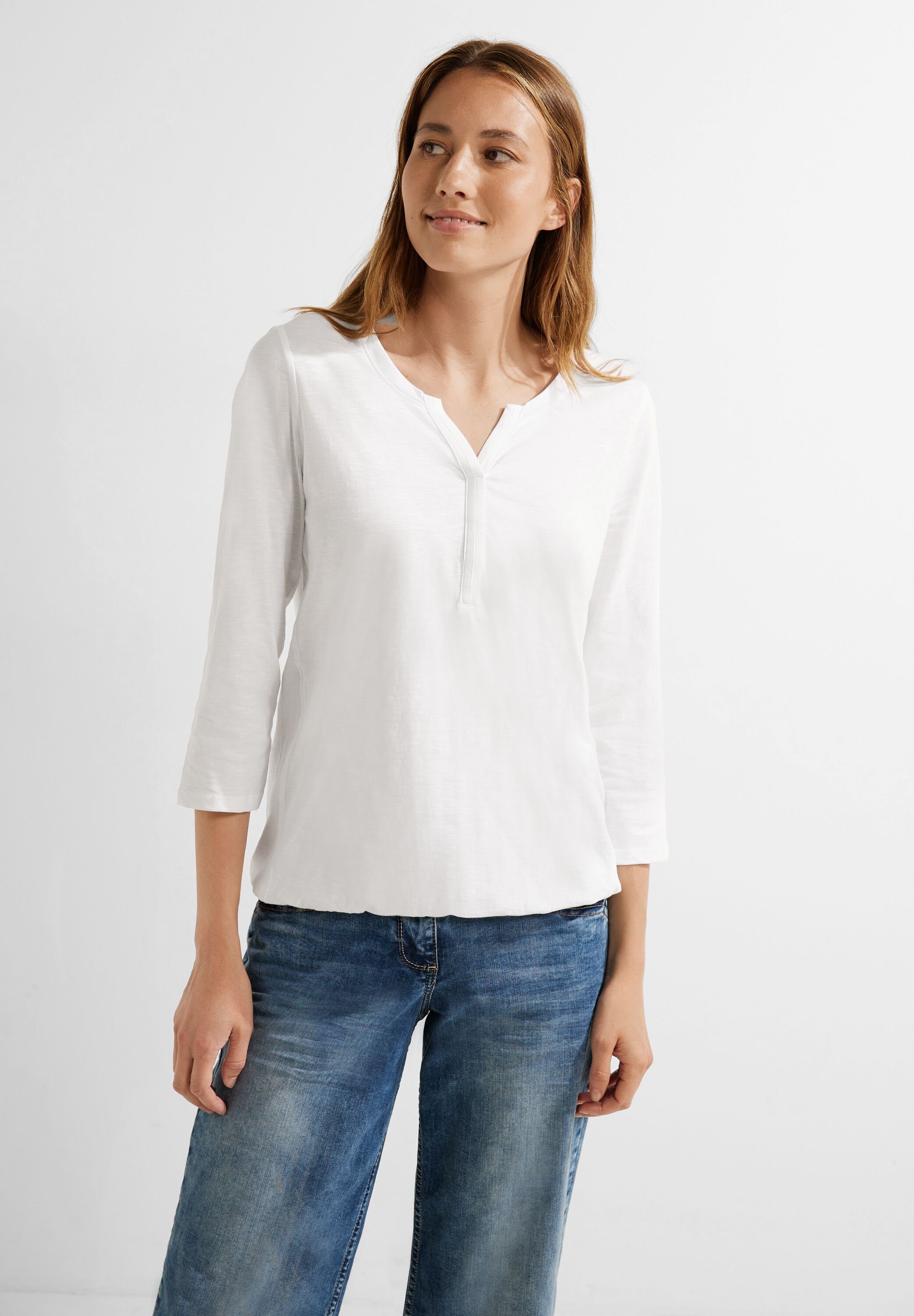 Weiße Blusenshirts Damen 3/4 online für Arm | kaufen OTTO