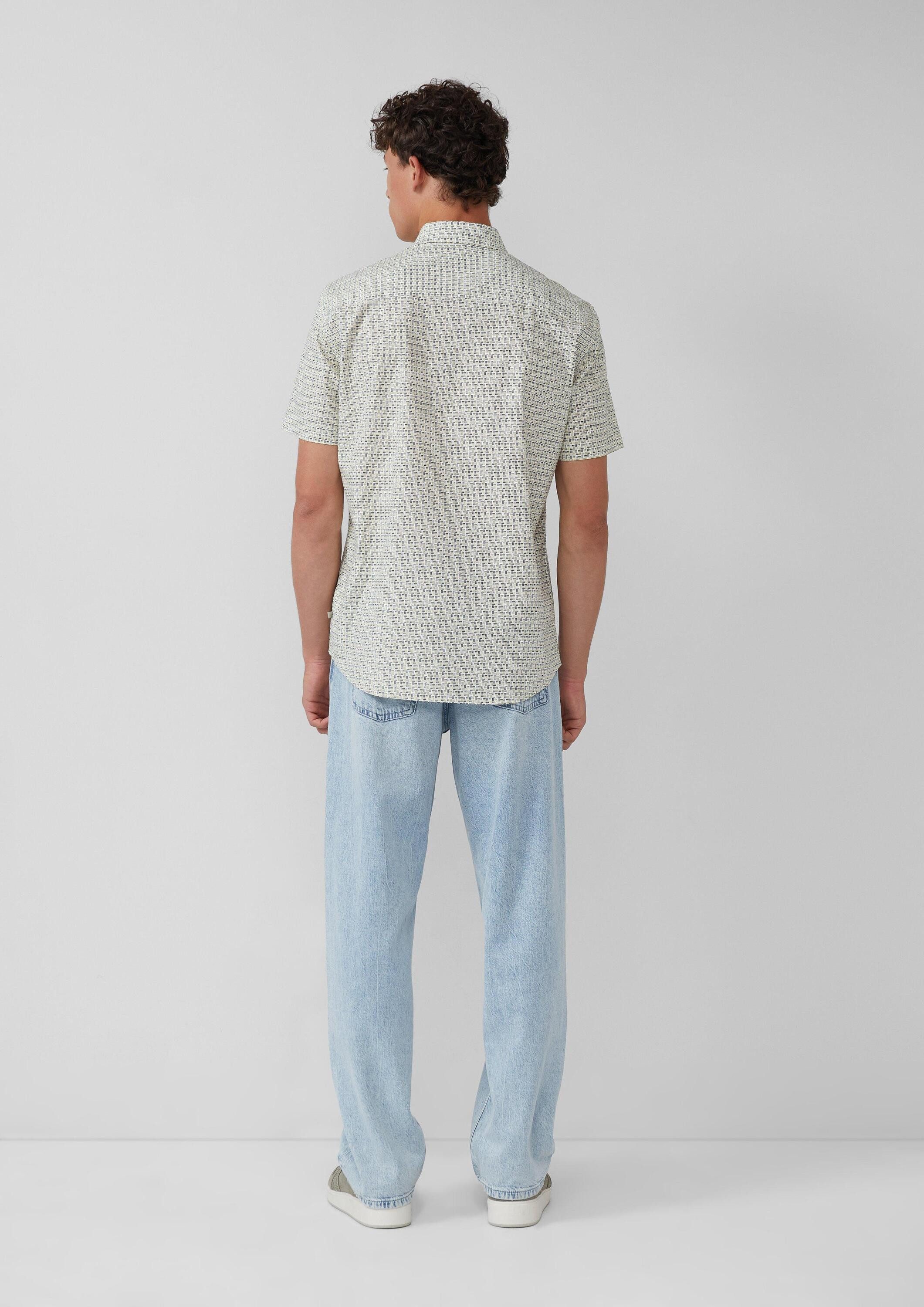 s.Oliver Kurzarmhemd Hemd (1-tlg)