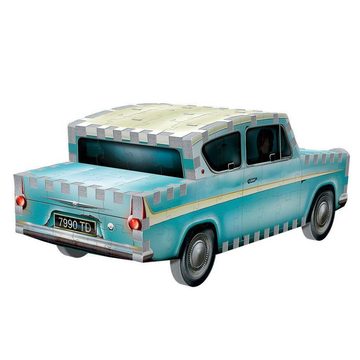 JH-Products Puzzle Flying Ford Anglia Harry Potter. 3D-PUZZLE (130 Teile), 130 Puzzleteile