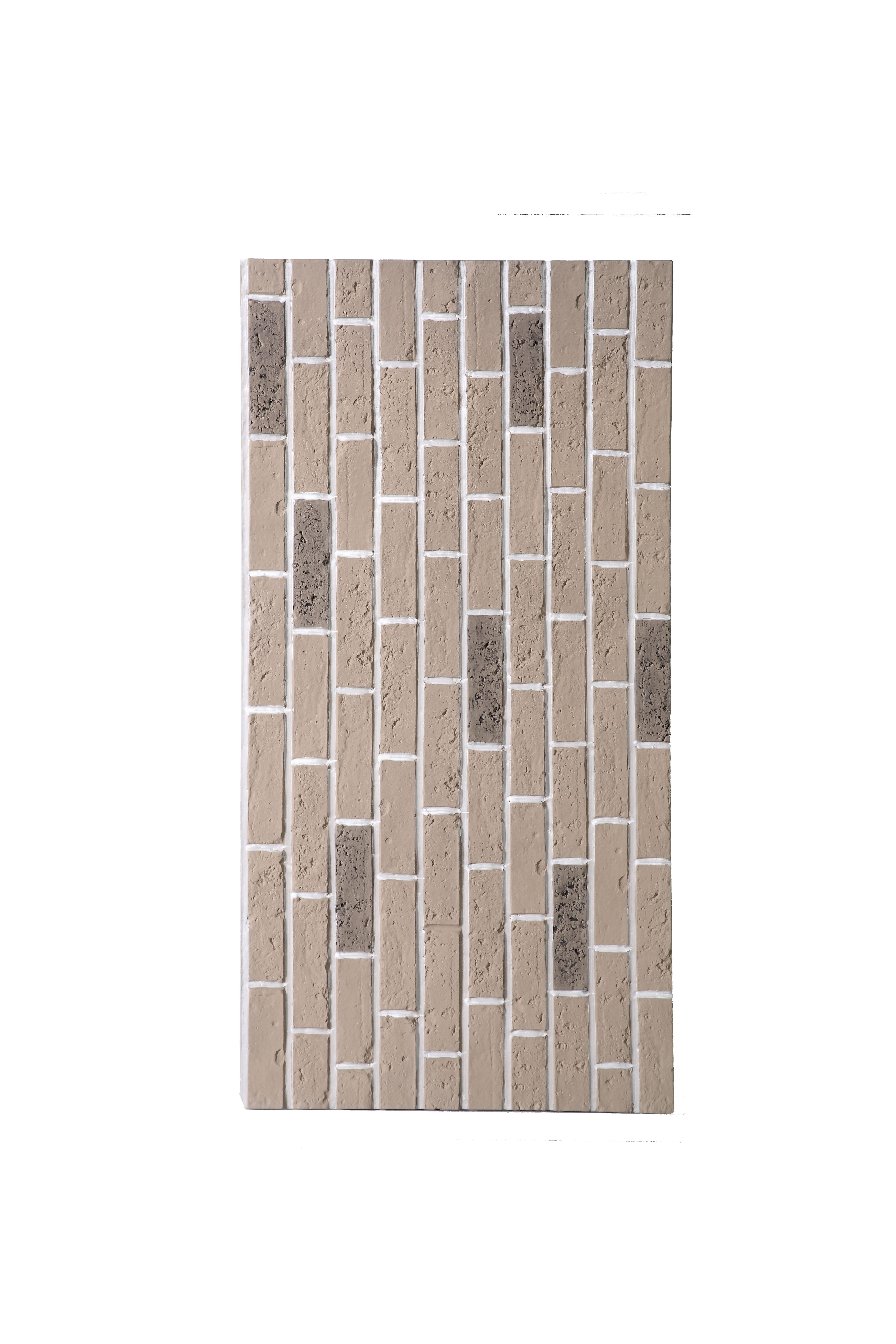 mepiq 3D Wandpaneel wandverkleidung backsteinoptik steinoptik Wanddekoobjekt, (120×60×2,5 cm, 12-tlg., Feuchtigkeitsresistent, leicht anzubringen und pflegeleicht) ideal für Innenbereiche und geschützte Außenwände