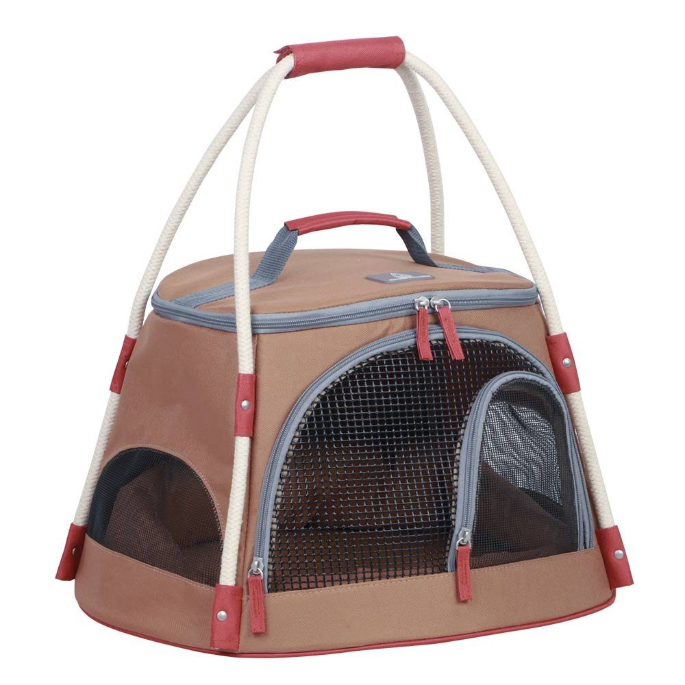 Nobby Tiertransporttasche Tasche 2 in 1 "ENOSHIMA", für Katzen und kleine Hunde bis 6 kg