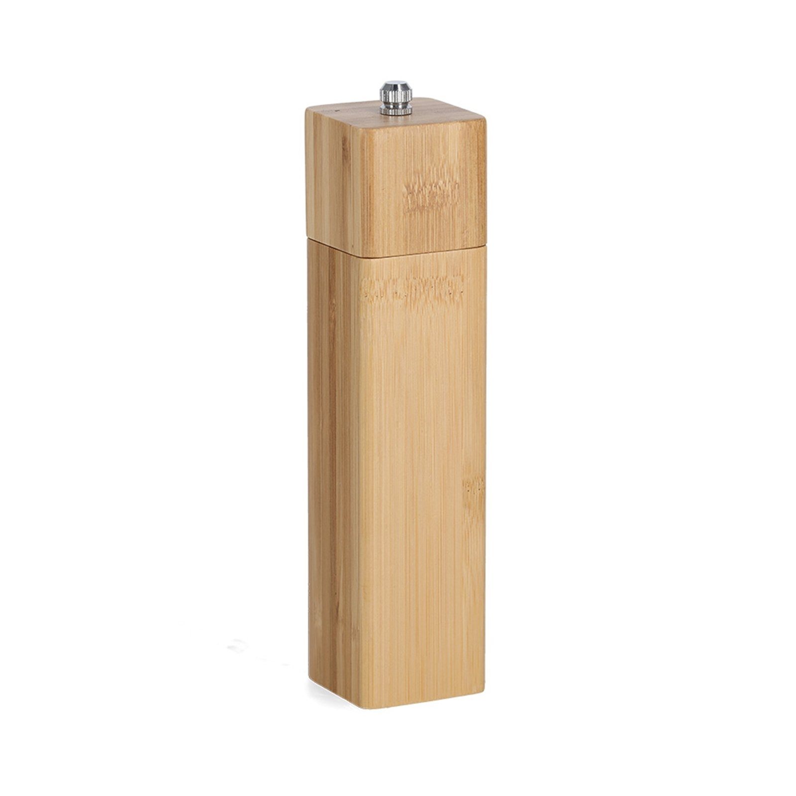 Neuetischkultur Salzmühle Salz- oder Pfeffermühle Holz eckig 21,7 cm, (1 Stück), Gewürzmühle