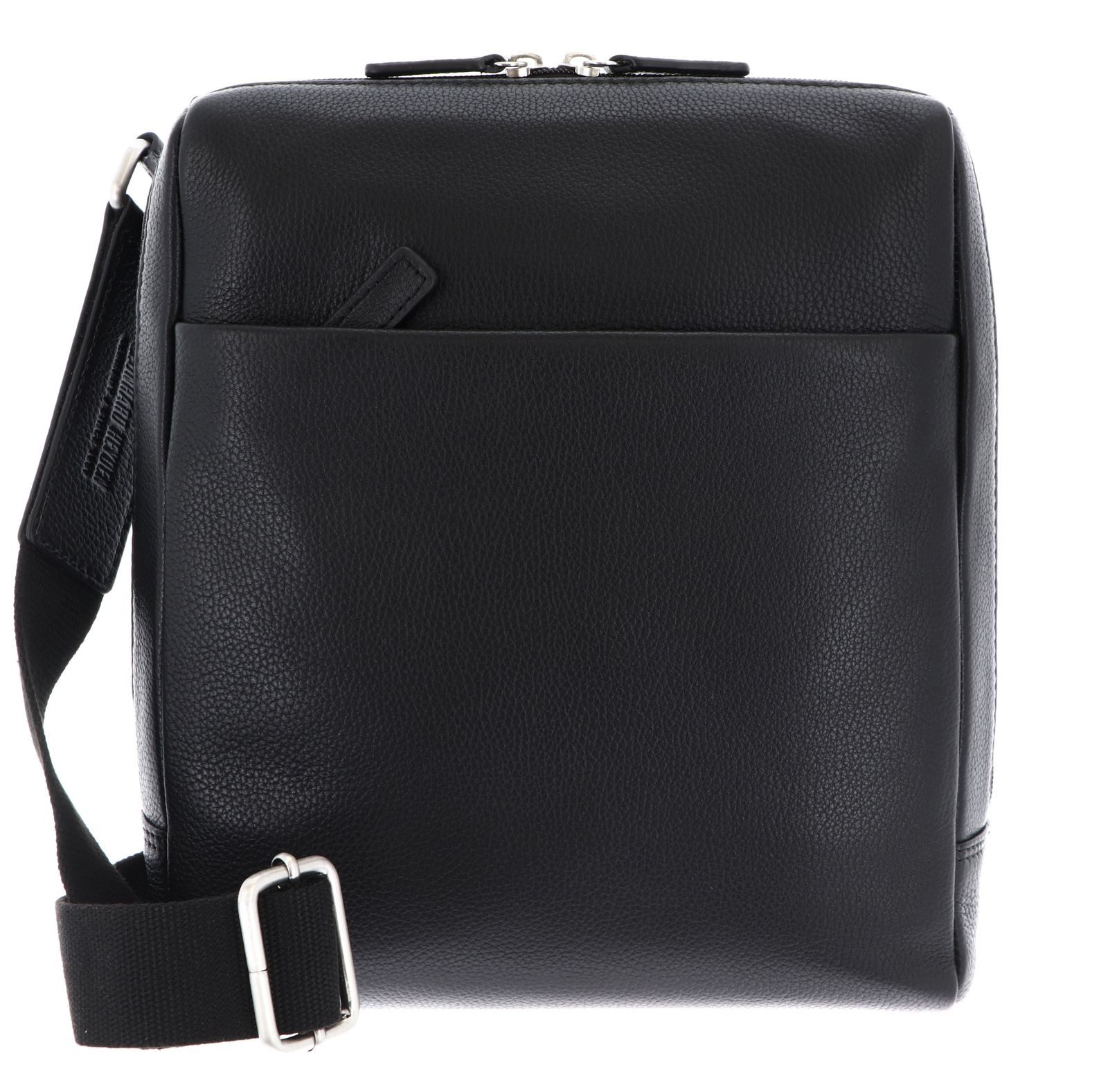 Leonhard Heyden Umhängetasche Zipped Messenger Bag (Set, 2-tlg), aus echtem Leder