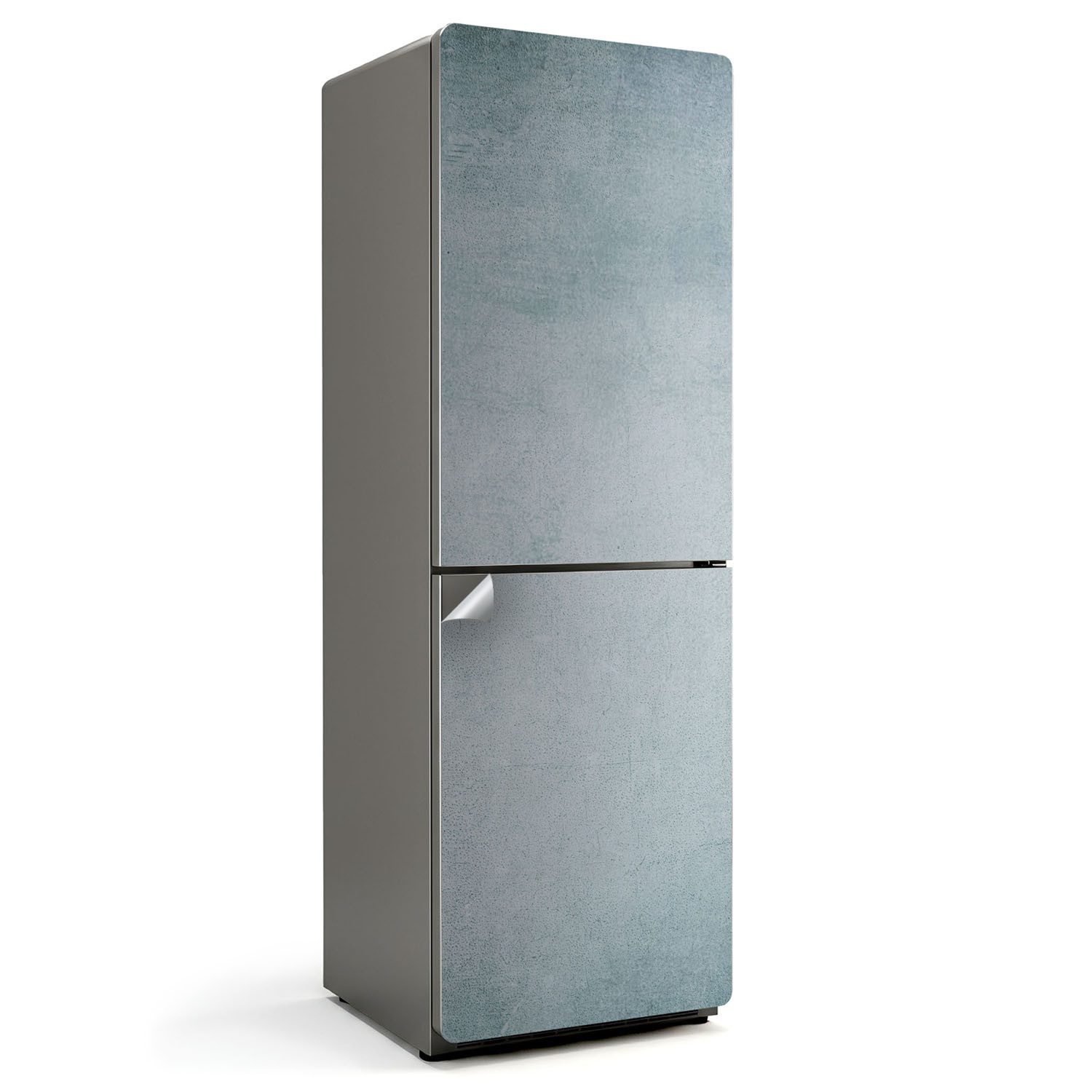 Tulup Möbelfolie Blau Selbstklebend Tür Kühlschrank Dekoration, Wandstruktu günstig online kaufen