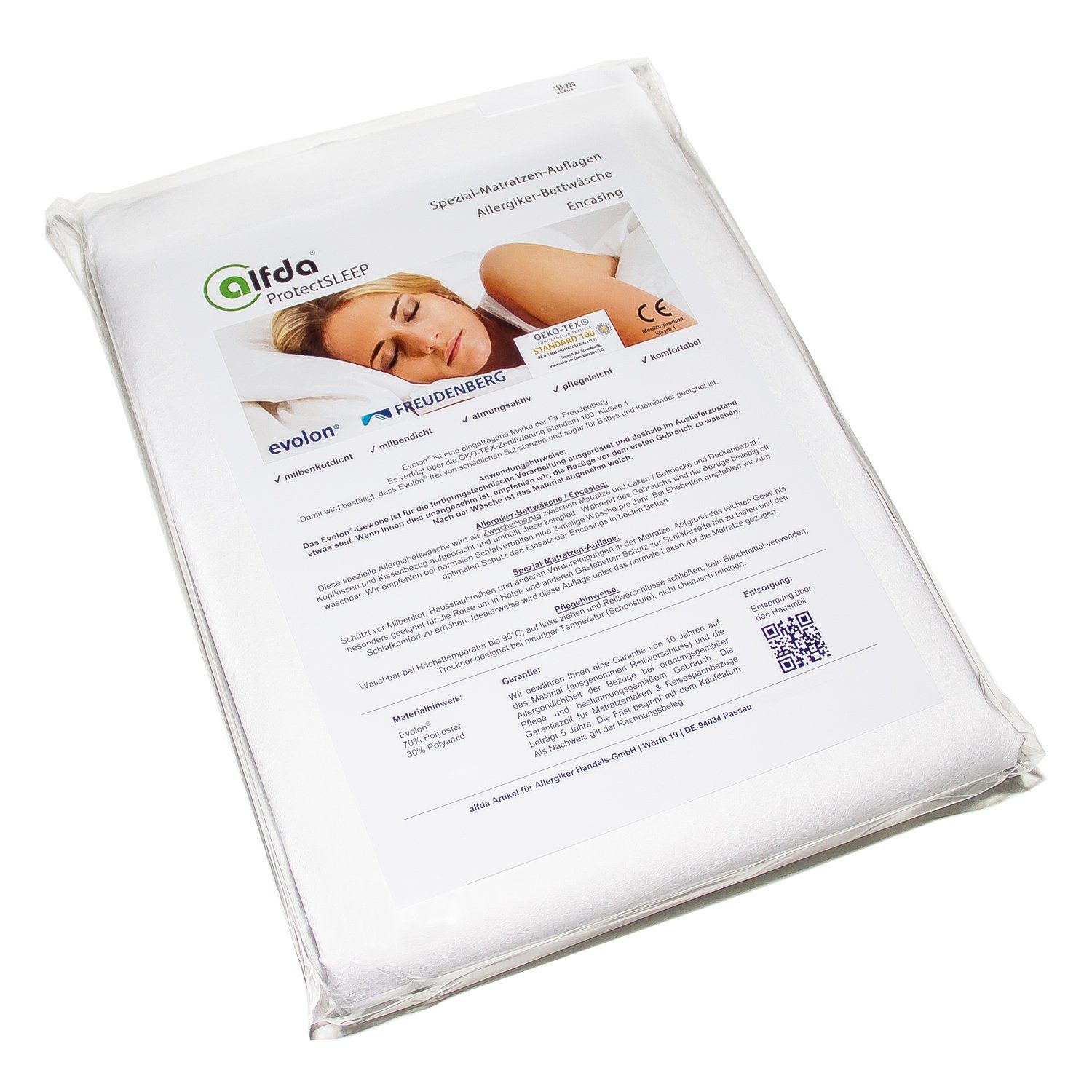 Encasing Allergiker Matratzenbezug aus Evolon alfda, günstig online kaufen