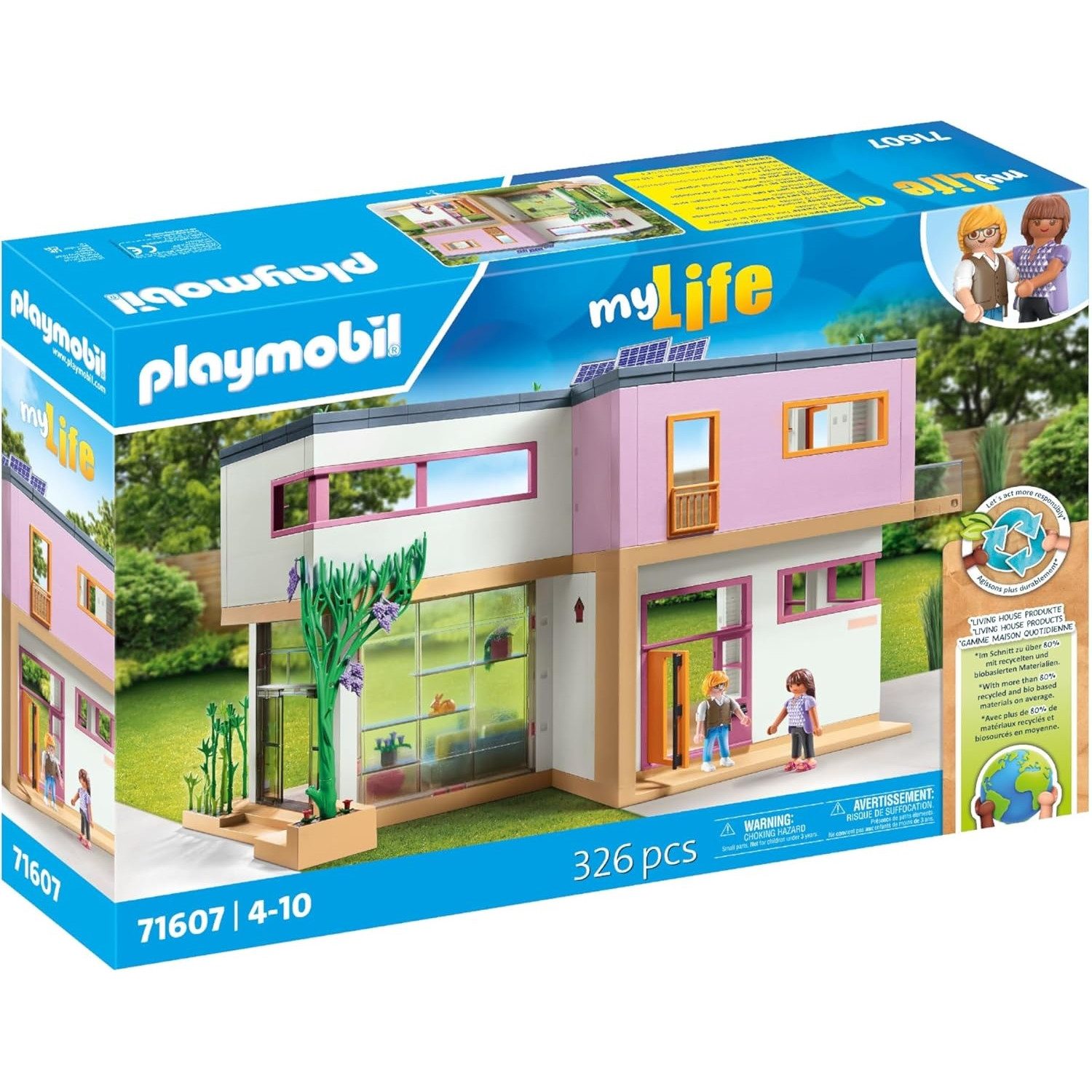 Playmobil® 71607 Wohnhaus mit Wintergarten Konstruktions-Spielset