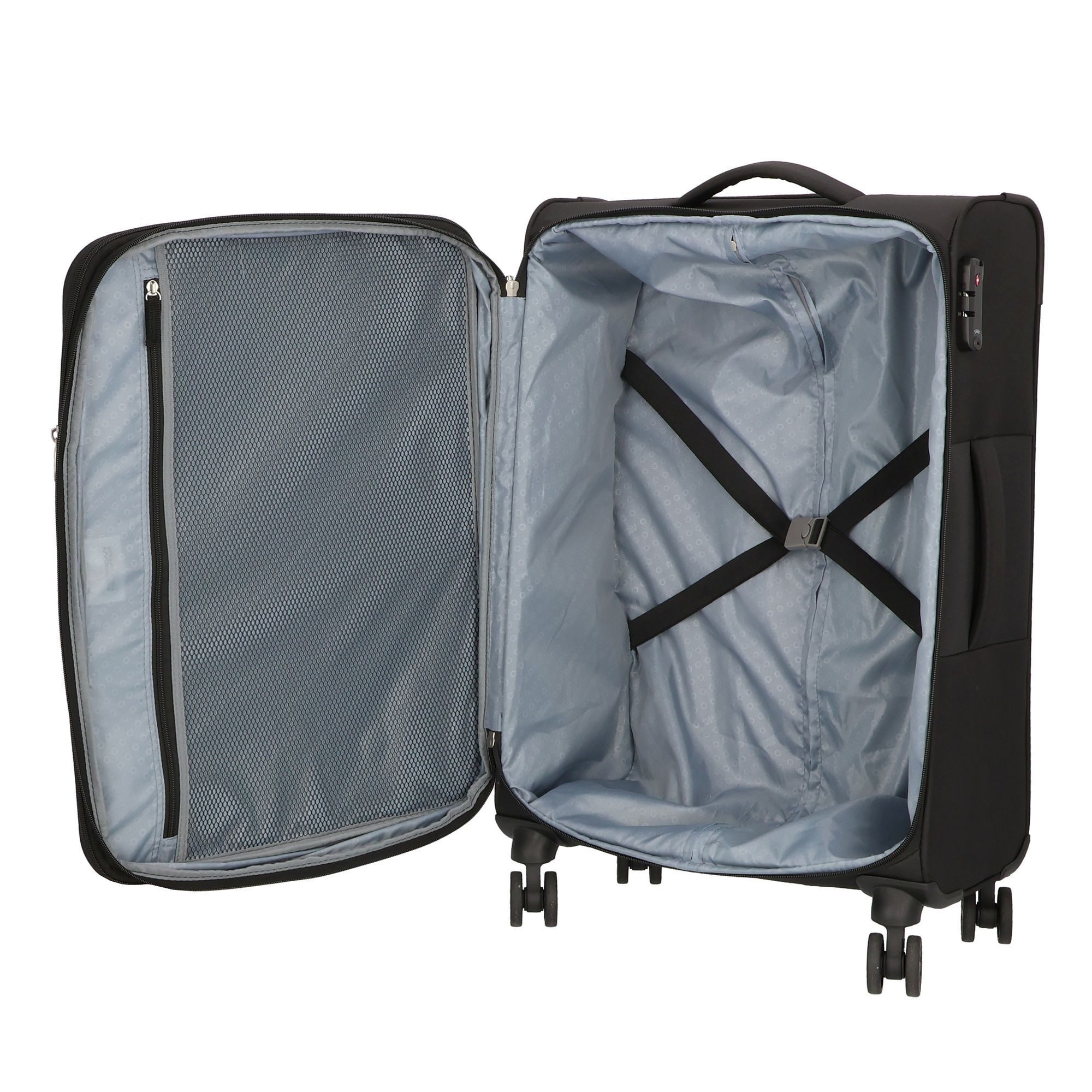 American Tourister® Weichgepäck-Trolley Deep Dive, 4 Rollen, Polyester