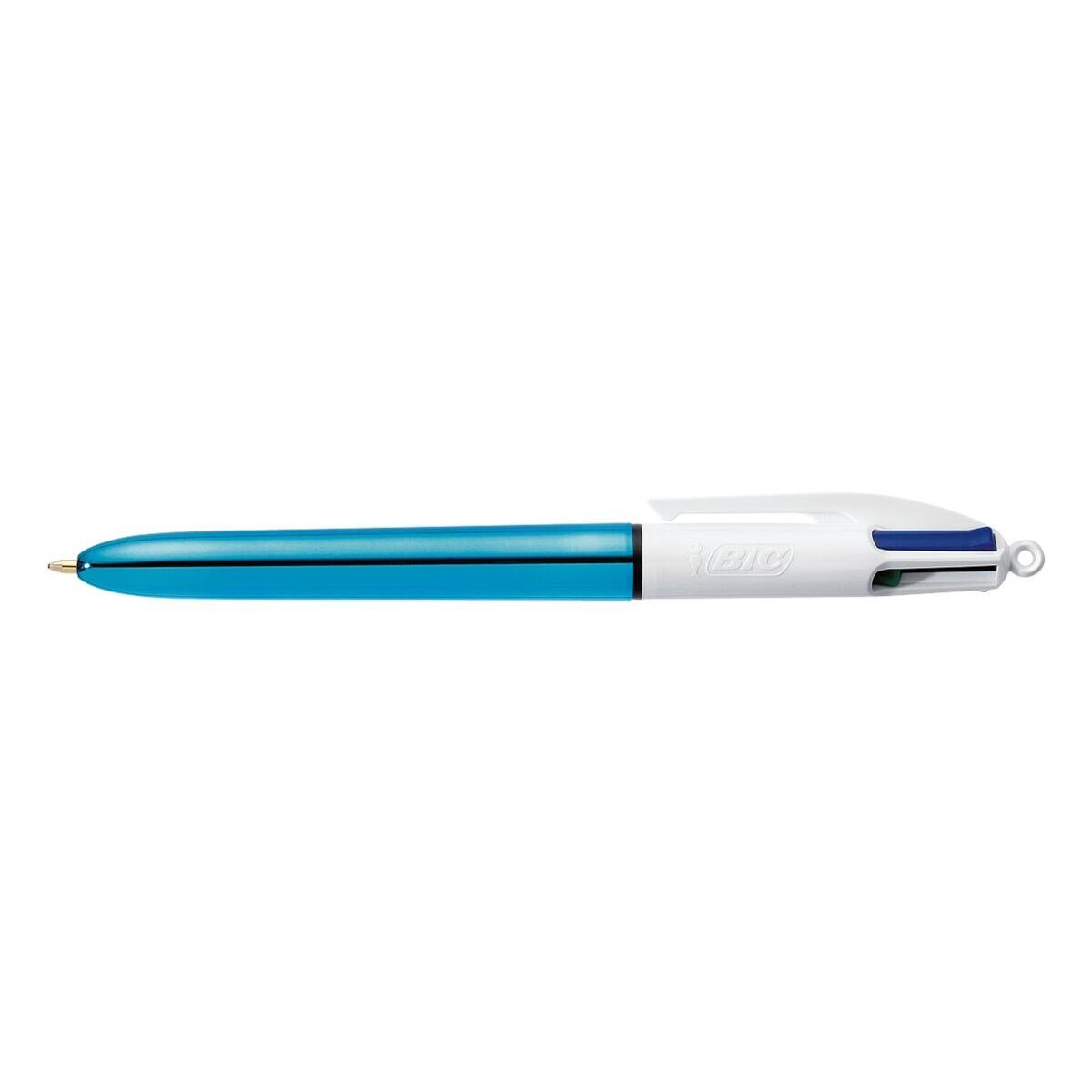 BIC Kugelschreiber 4 Colours Shine, 4 Farben in einem Stift