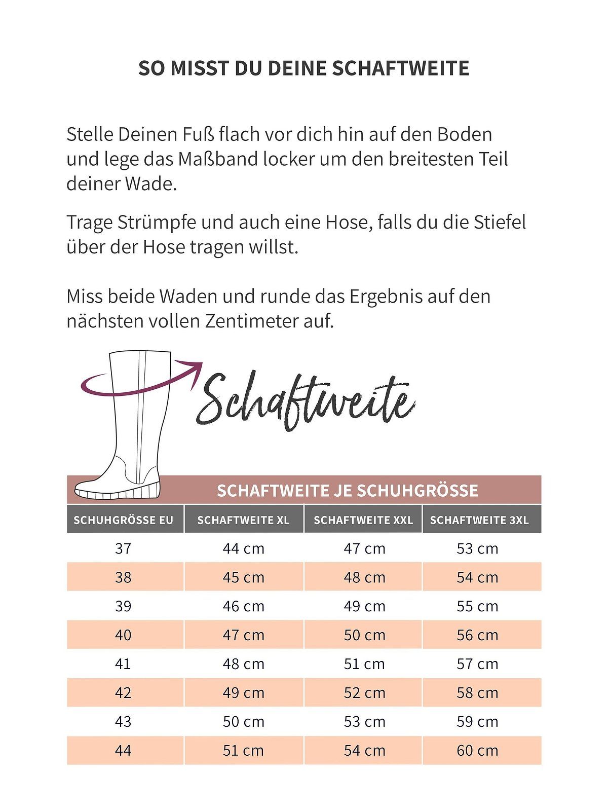 Sheego Große Größen Weitschaftstiefel in 3 Schaftweiten für individuelle Passform