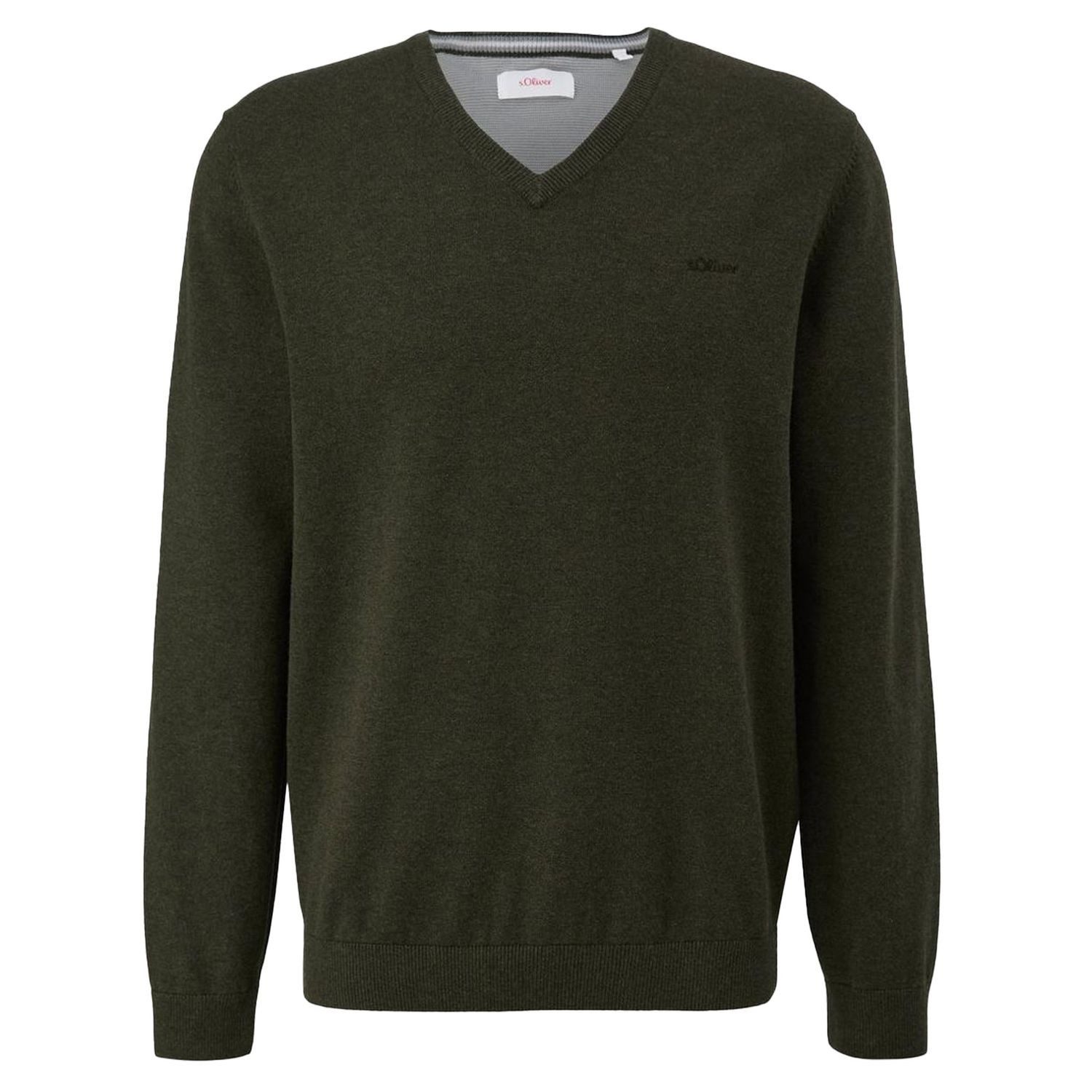 V-Ausschnitt-Pullover Casual